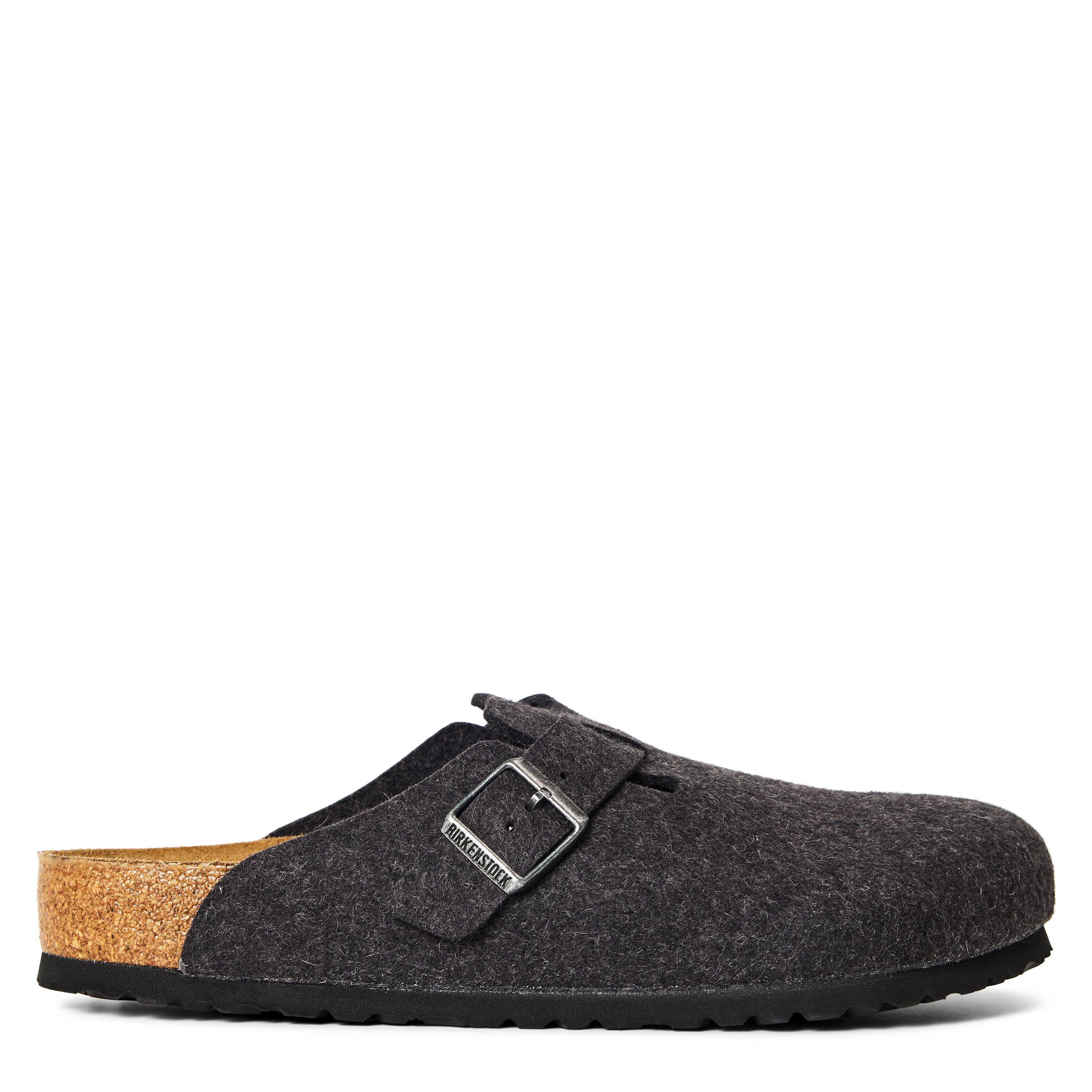 Anthracite - Birkenstock - Bstk Boston Felt Sn64 - 1