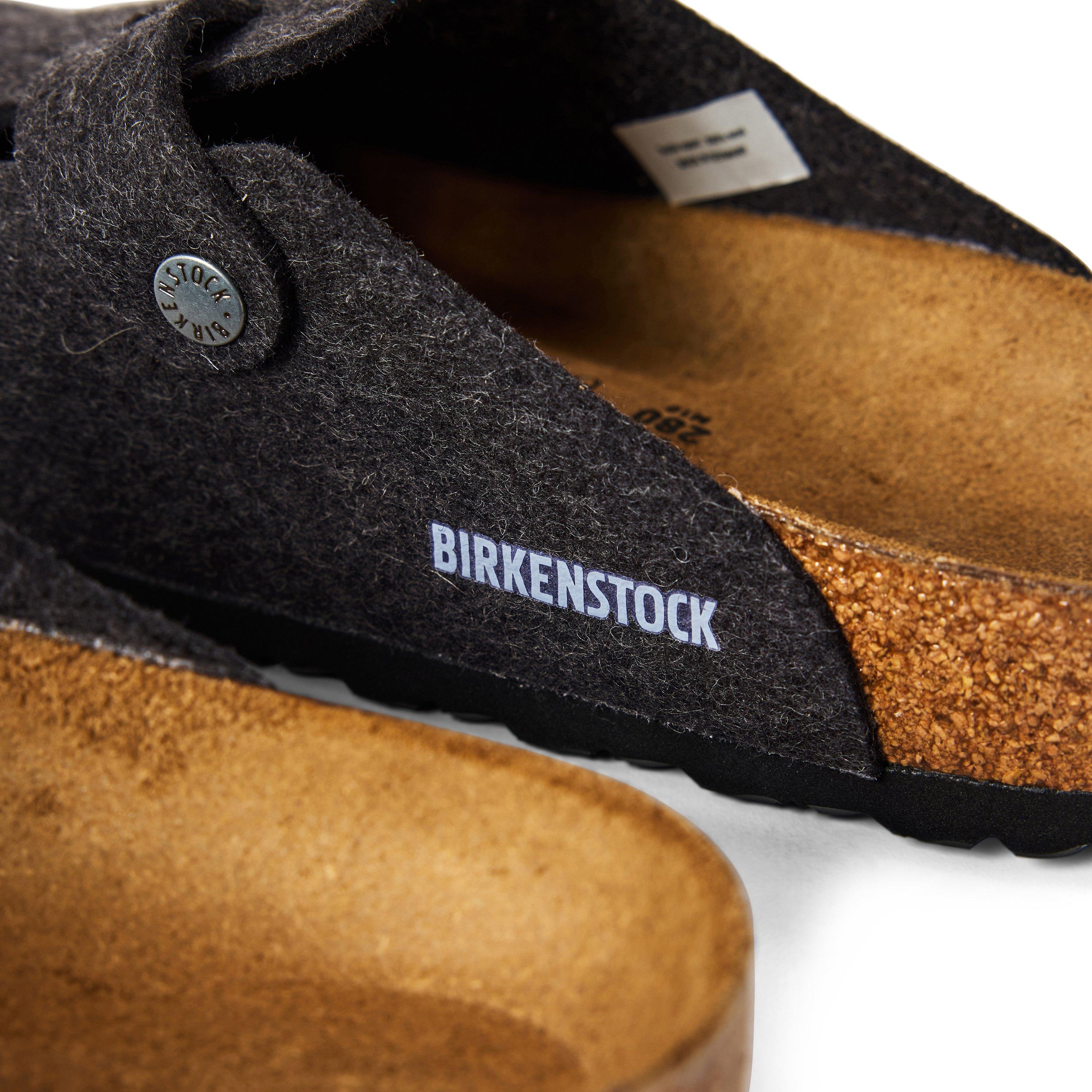 Anthracite - Birkenstock - Bstk Boston Felt Sn64 - 3