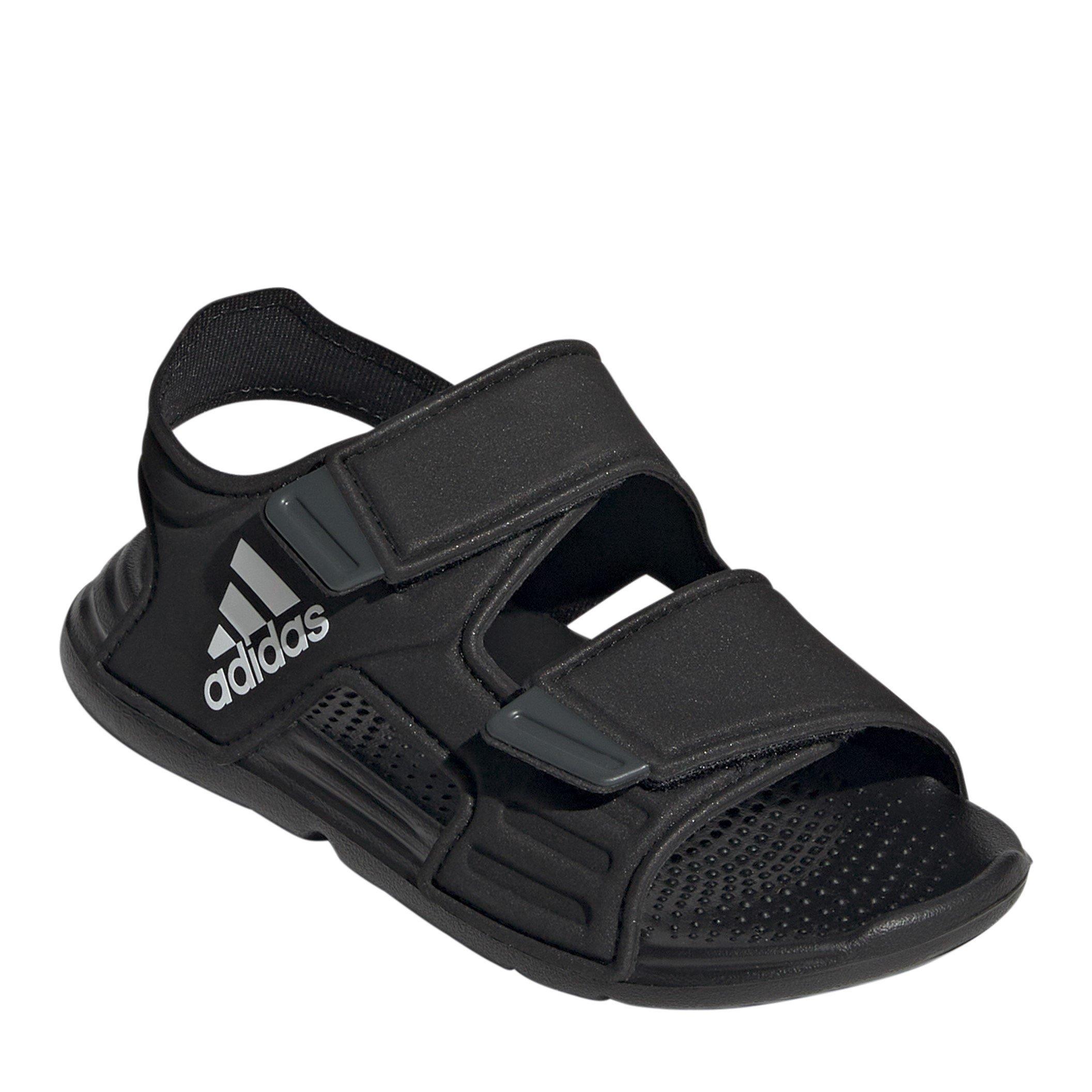Blk/Wht/Grau - adidas - Altaswim Sandals Kids Sports Unisex - 3