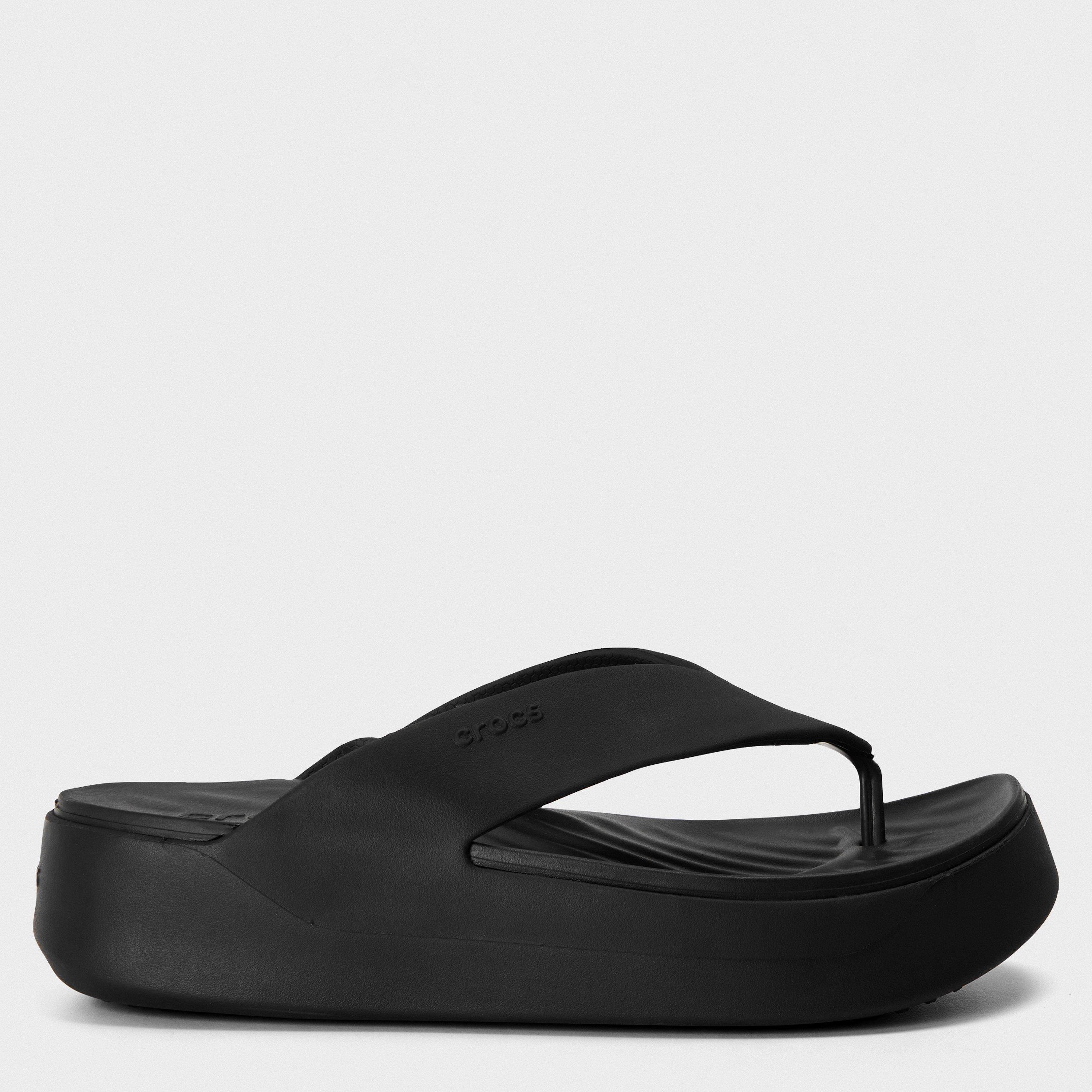 BLACK - Crocs - Crocs W GETAWAY PLAT Ld52 - 1