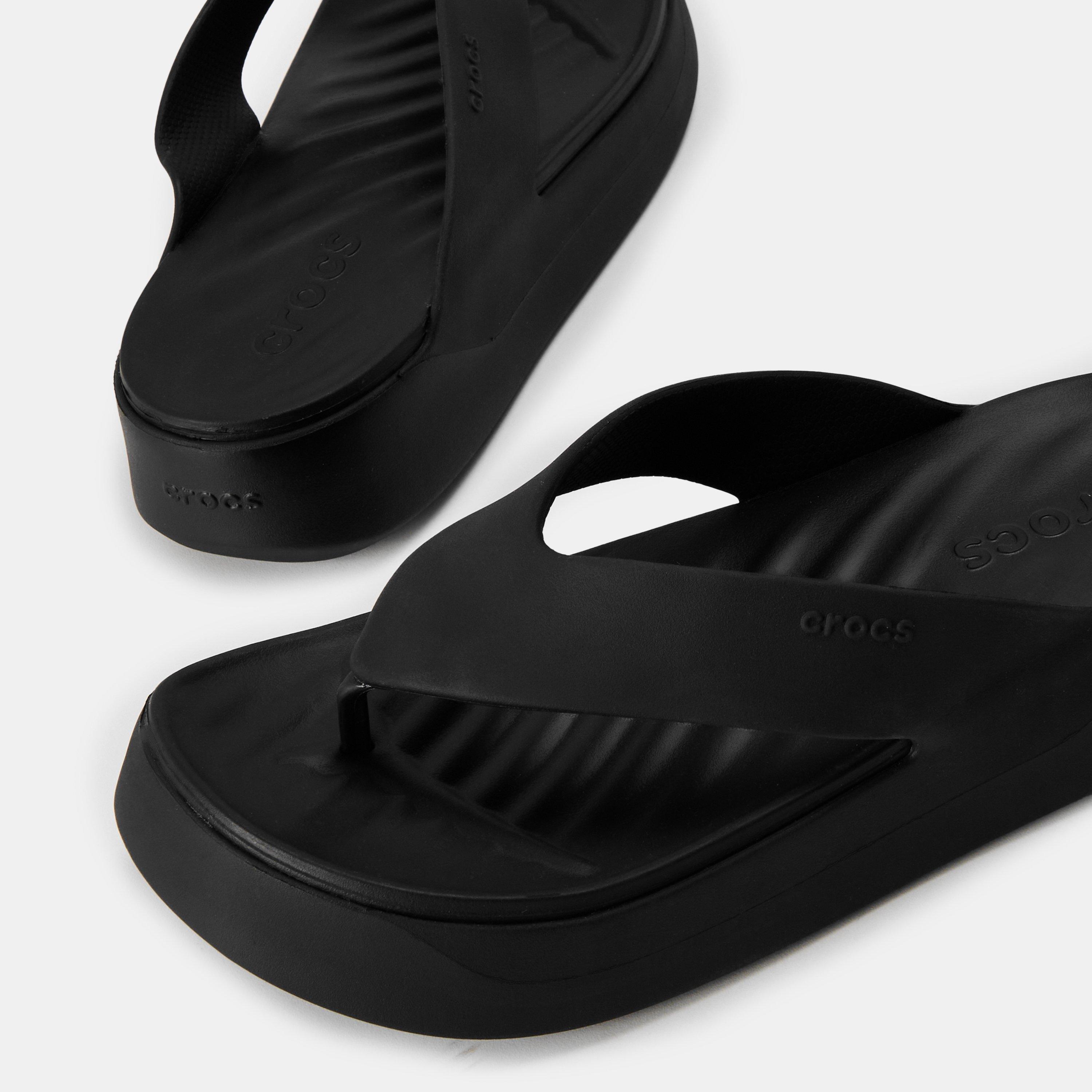 ZWART - Crocs - Crocs W GETAWAY PLAT Ld52 - 3