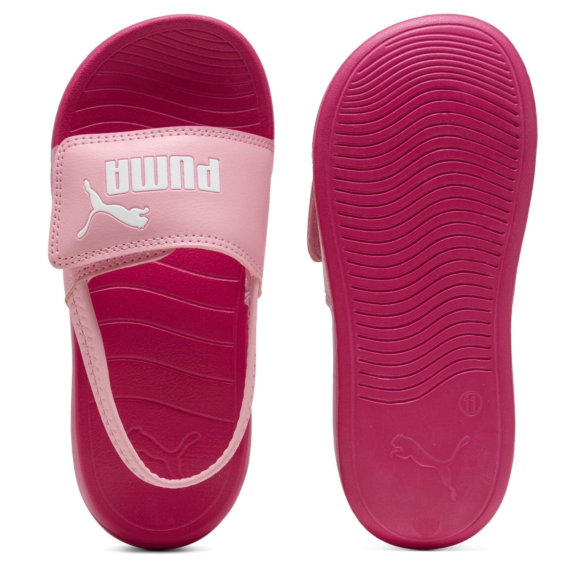 Pinkscape-Pink - Puma - Popcat 20 Backstrap Child Girls Sandals - 3