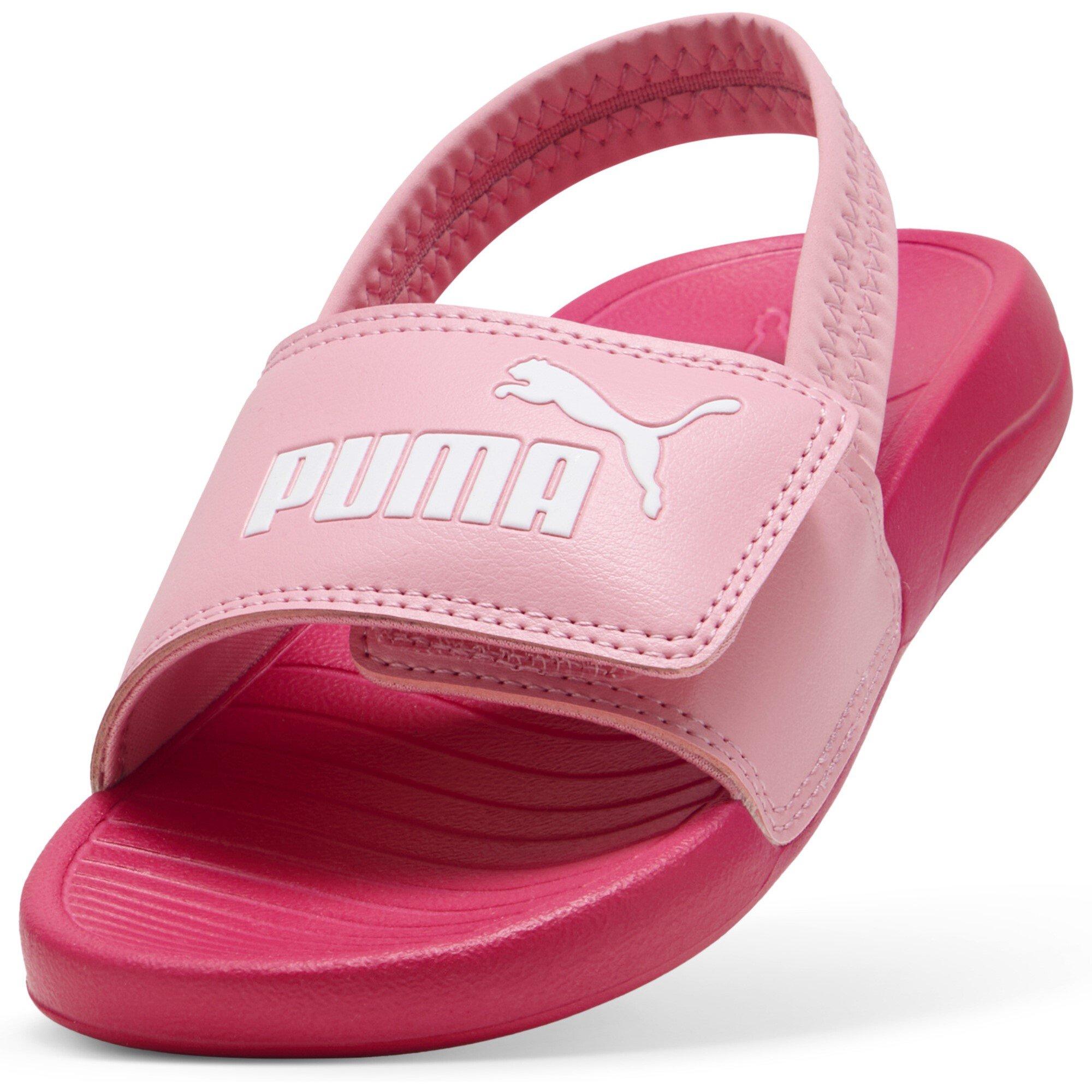 Pinkscape-Pink - Puma - Popcat 20 Backstrap Child Girls Sandals - 6