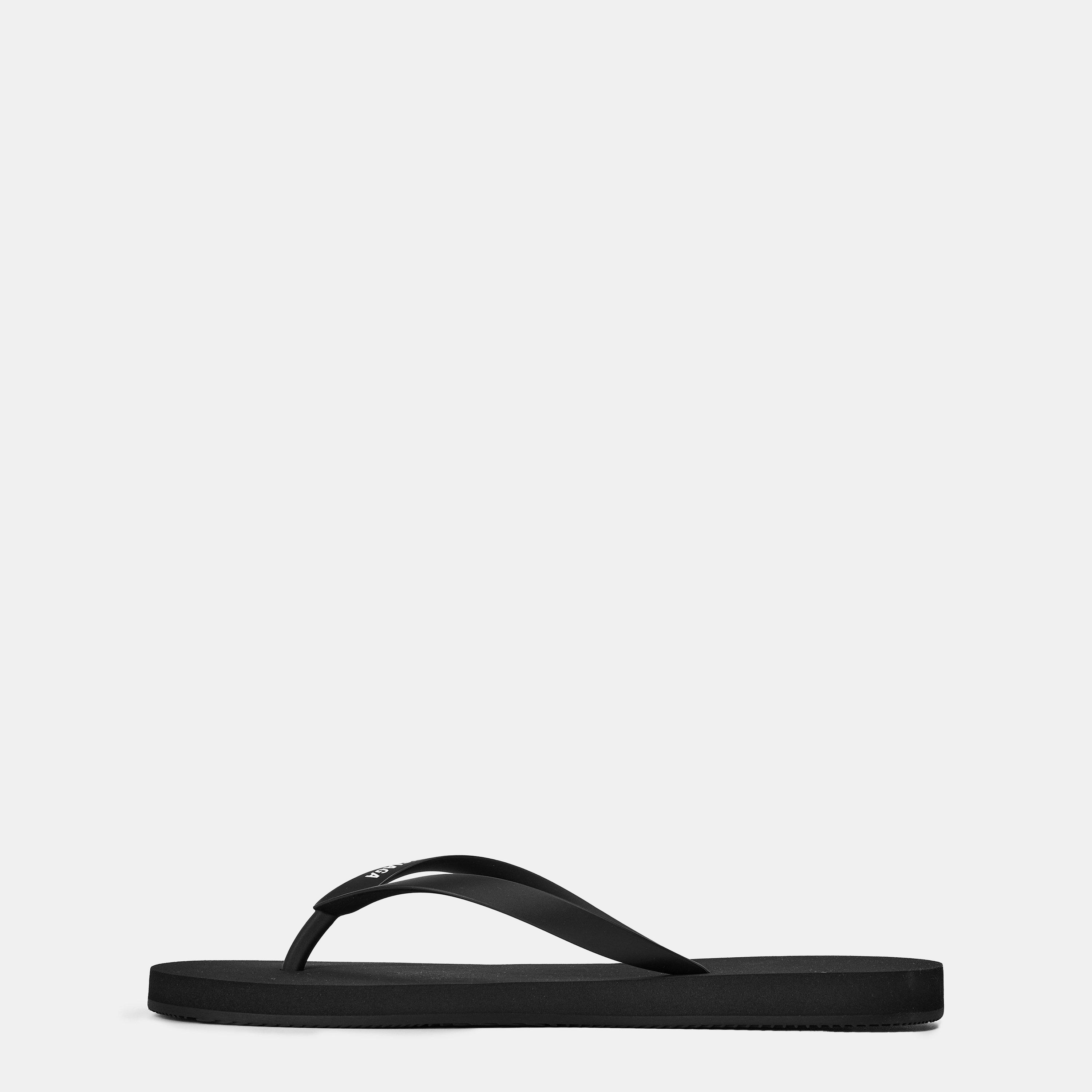 Black/White - Balenciaga - Women's Flip Flops - 2