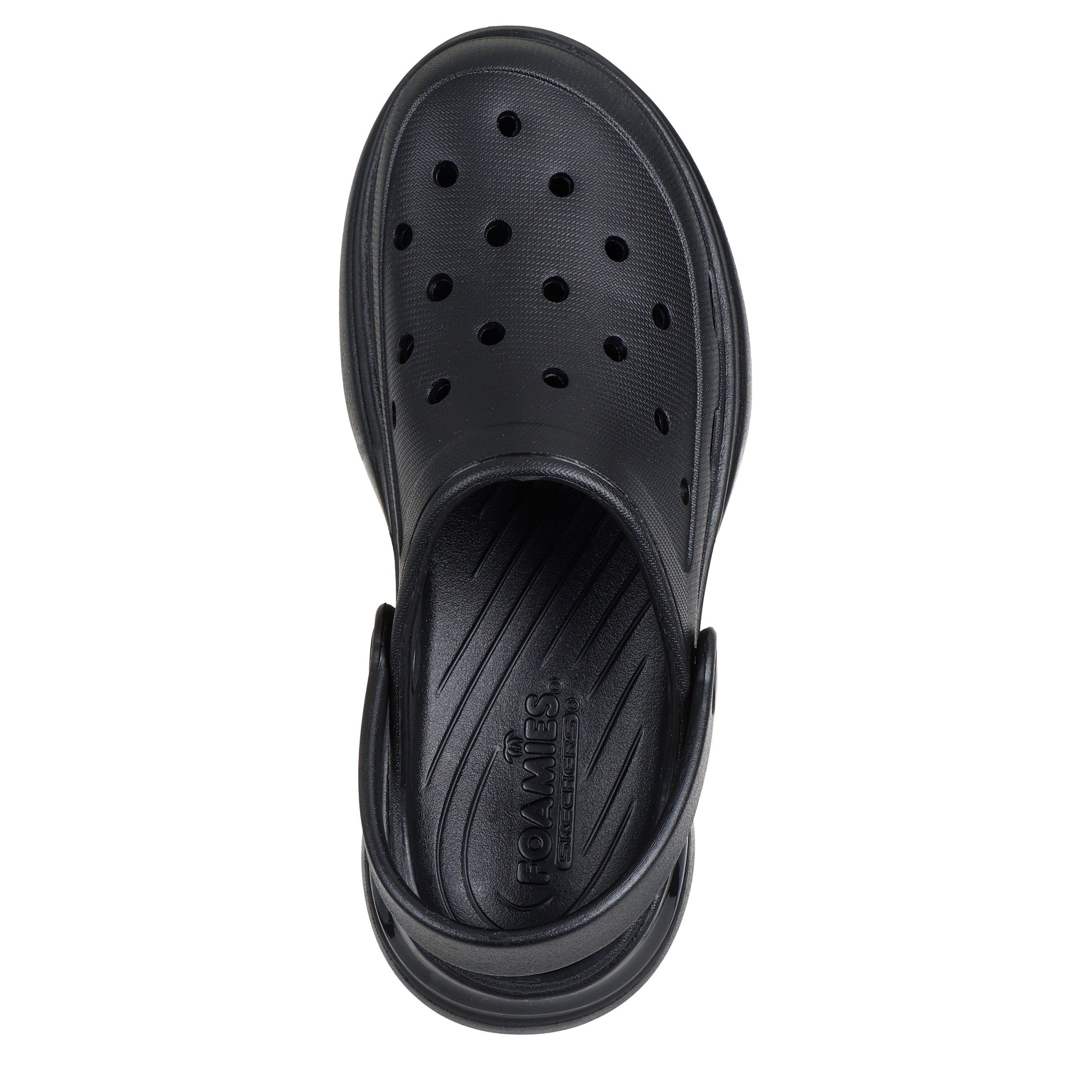 BLACK - Skechers - Foamies Tai - That Girl Womens Clog - 4