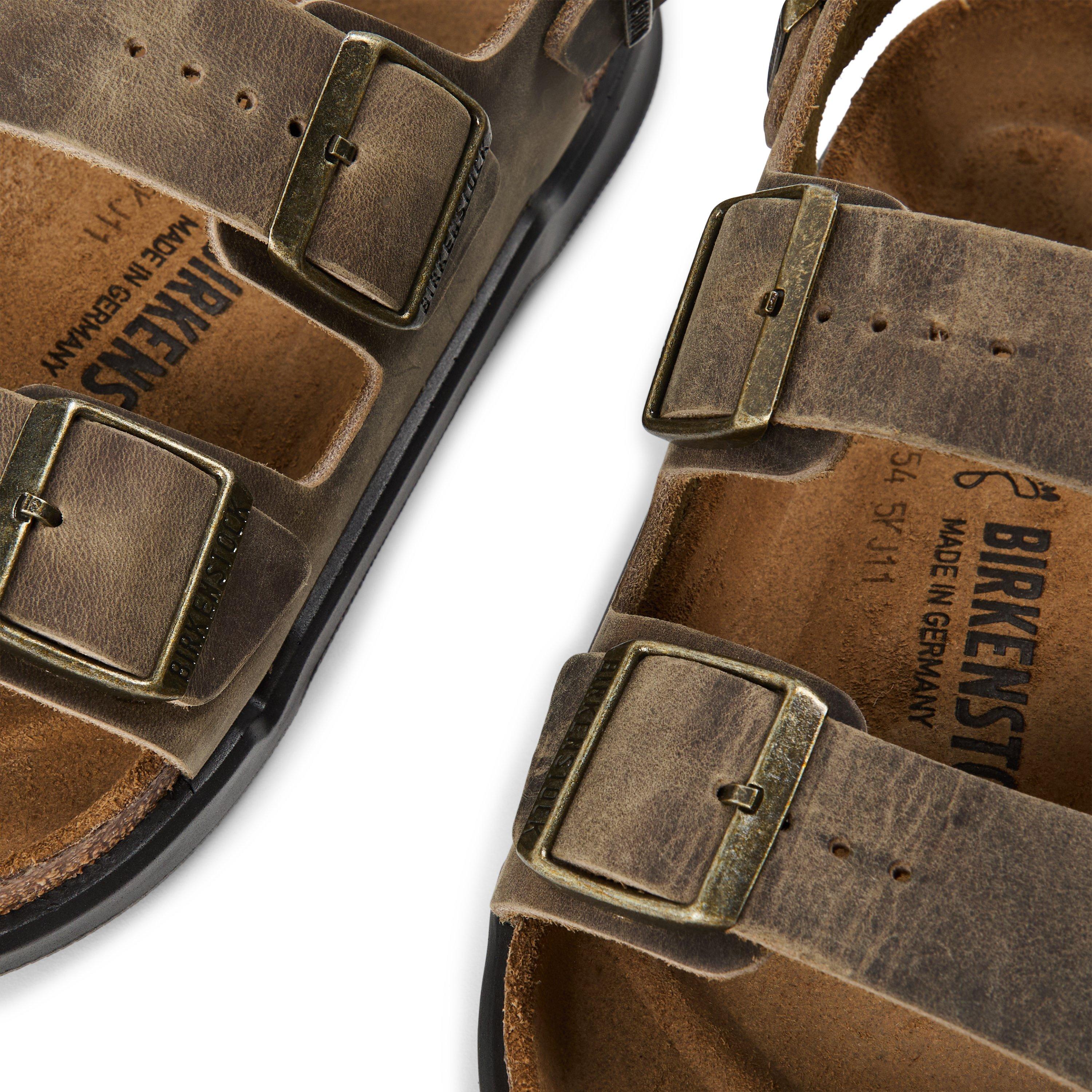Faded Khaki - Birkenstock - Bstk Milano Lth/Oil Sn63 - 3