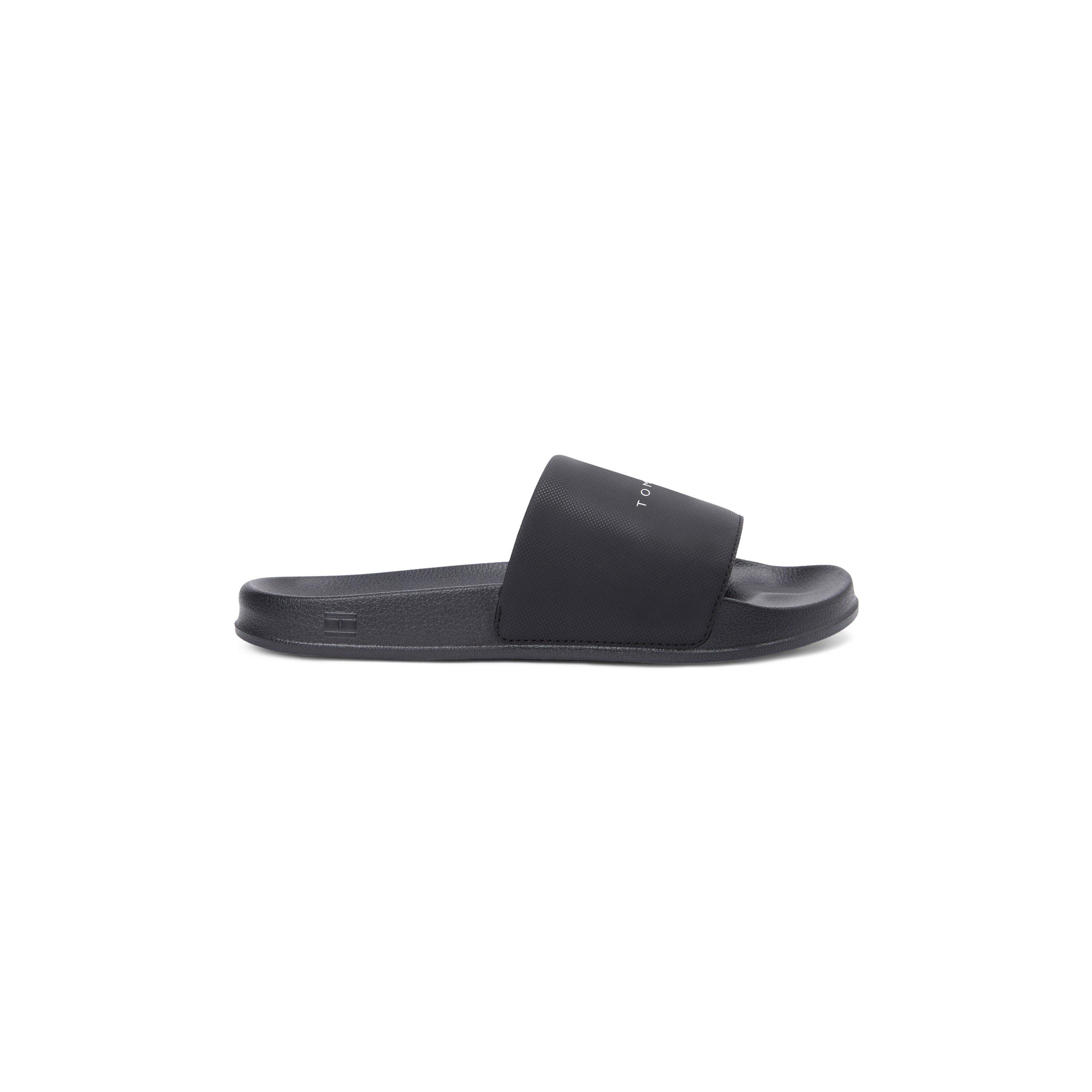 Tommy Hilfiger Men's Pool Sliders - Black - 7 (41)