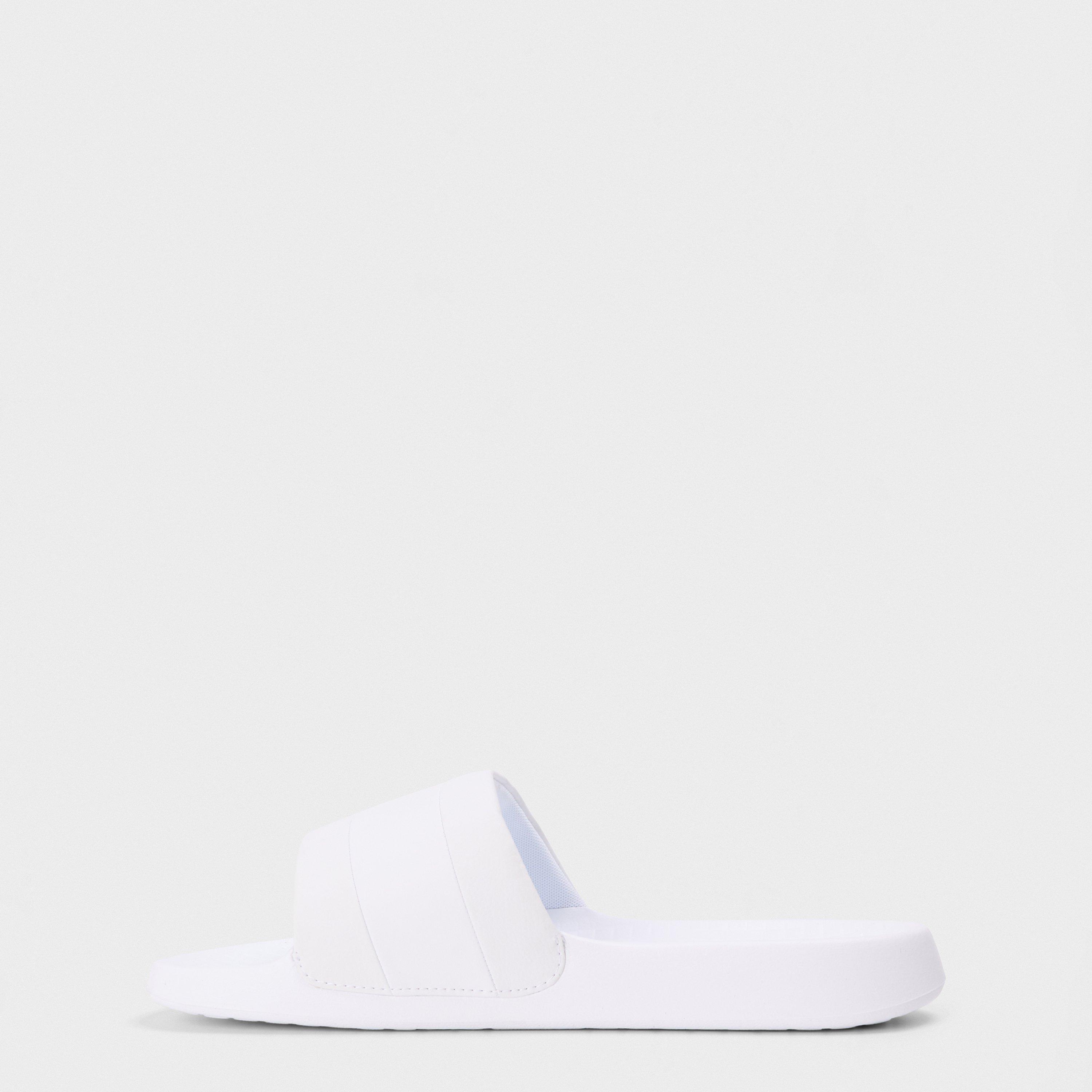 Blanc/Blanc/Or - Lacoste - Serve Metal Slides - 2