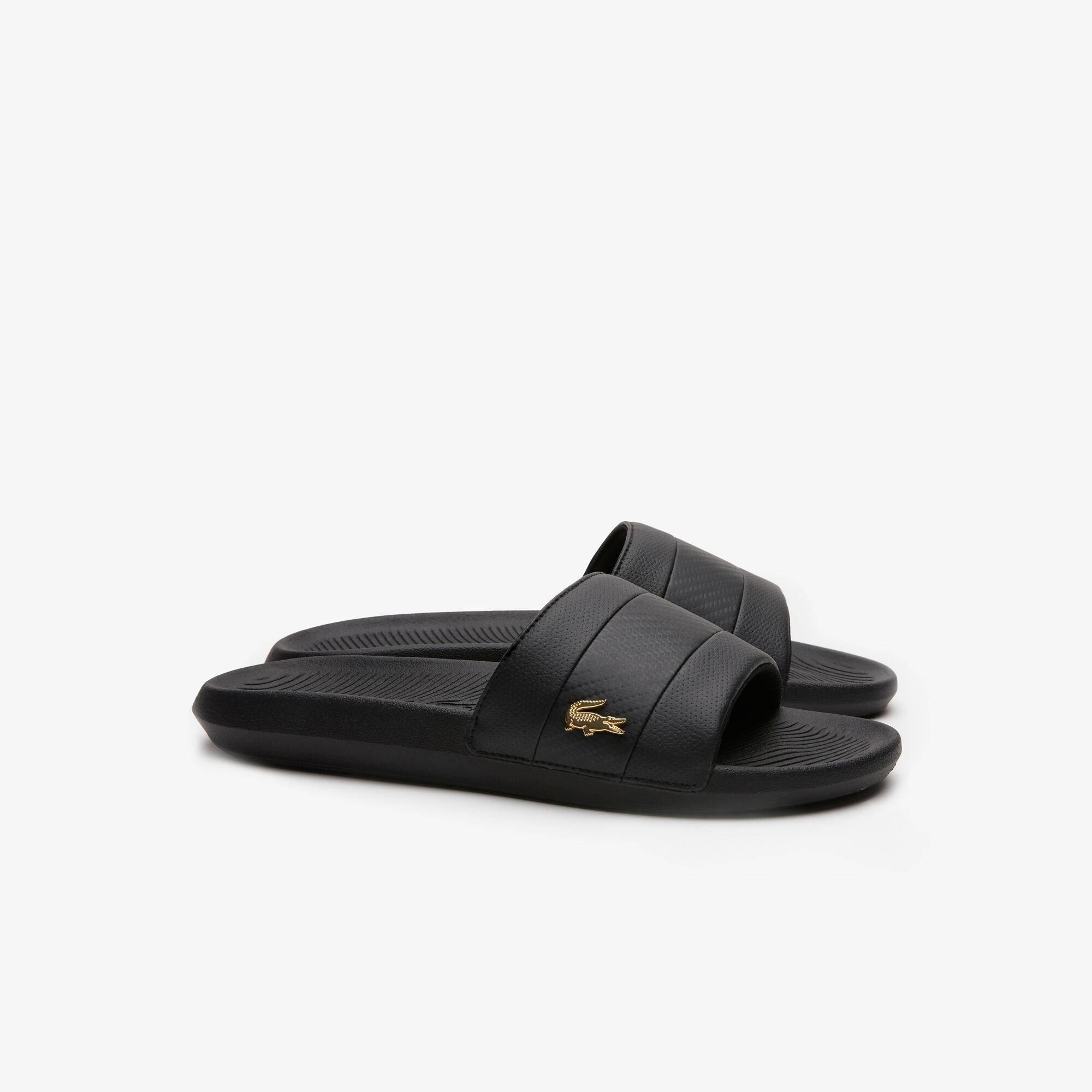 Blk/Blk 02H - Lacoste - Serve Metal Slides - 2