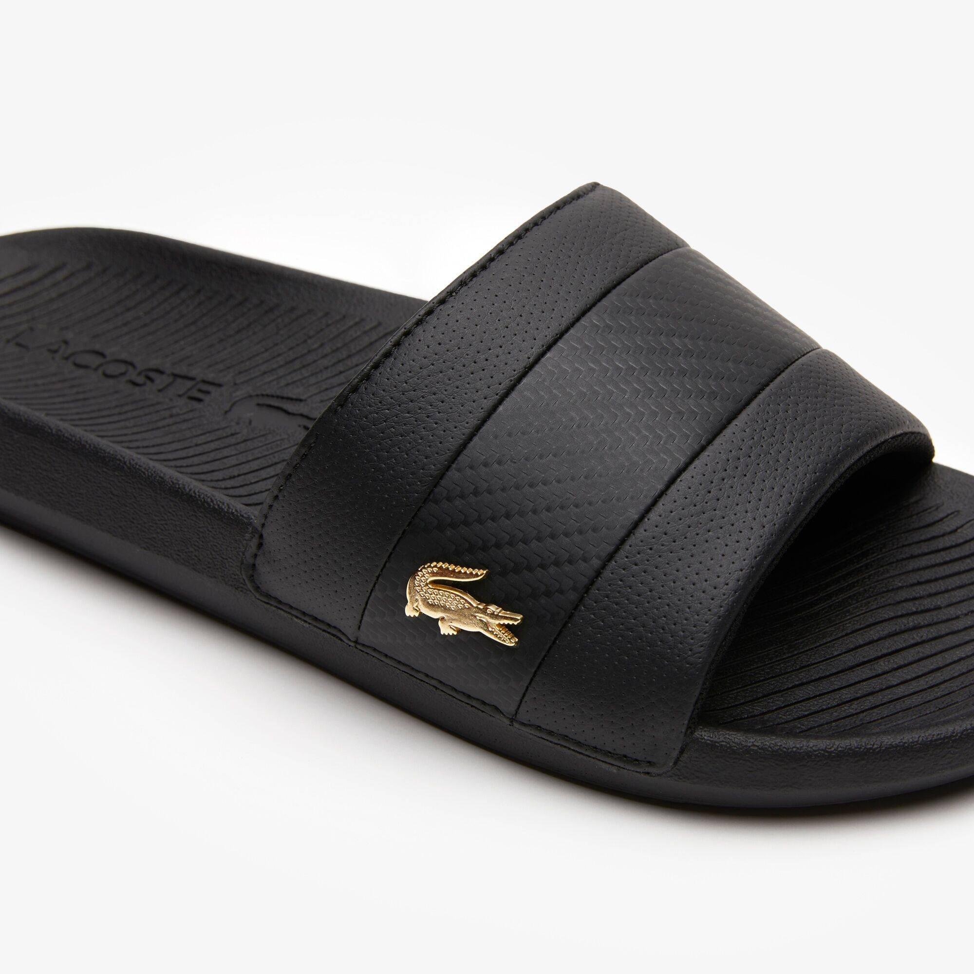 Blk/Blk 02H - Lacoste - Serve Metal Slides - 3