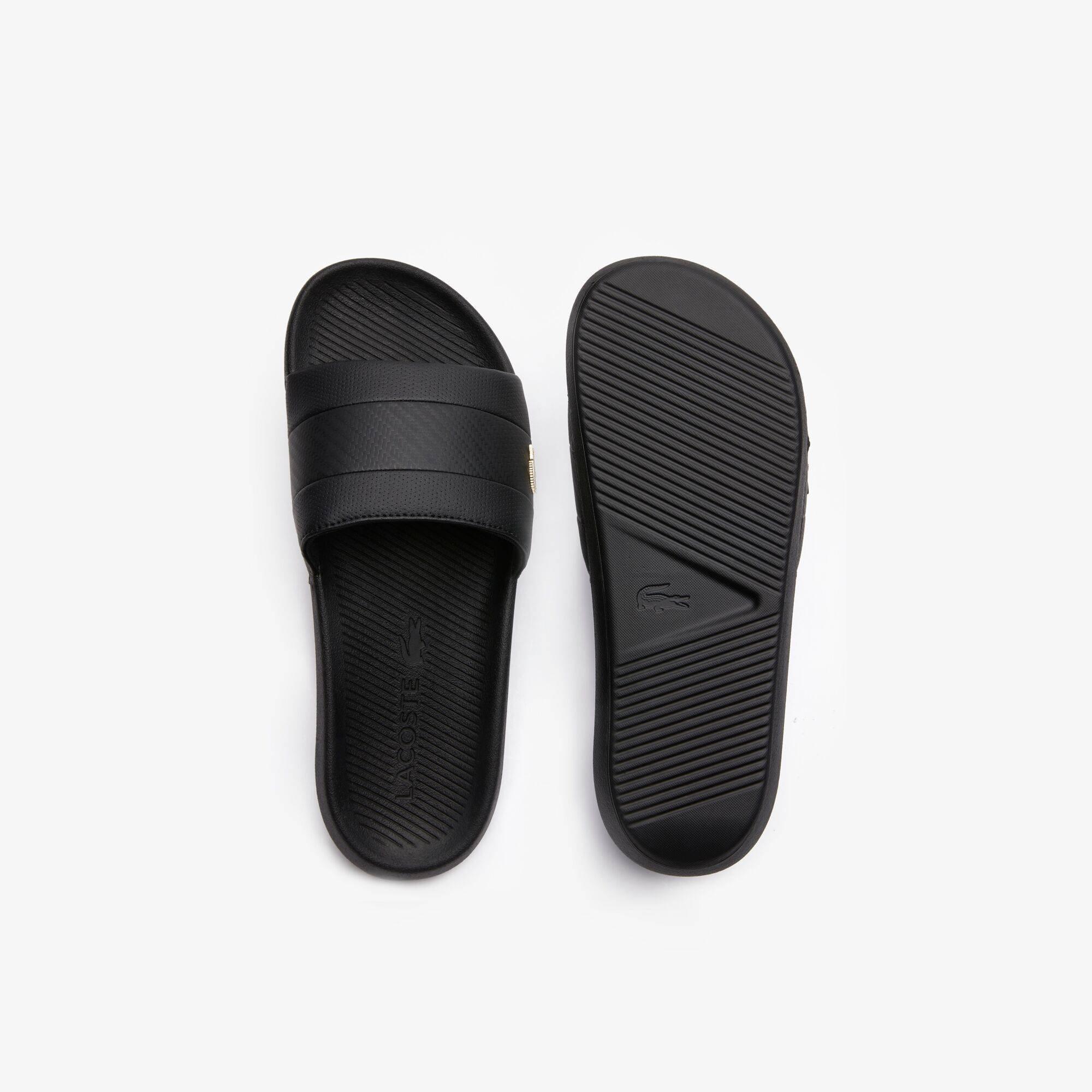 Blk/Blk 02H - Lacoste - Serve Metal Slides - 4