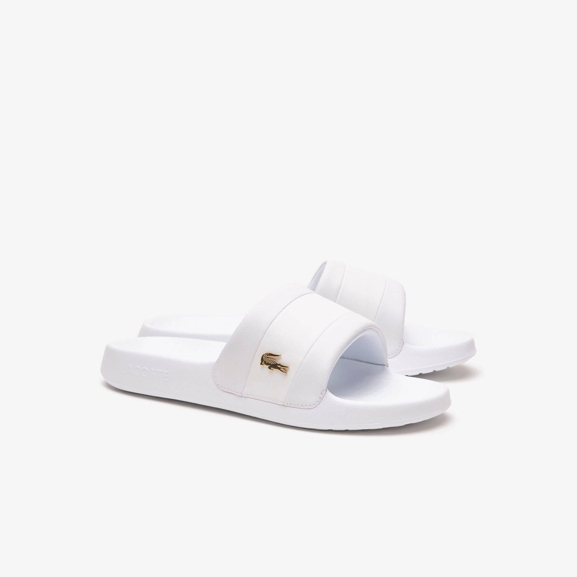 Wht/Wht 21G - Lacoste - Serve Metal Slides - 2