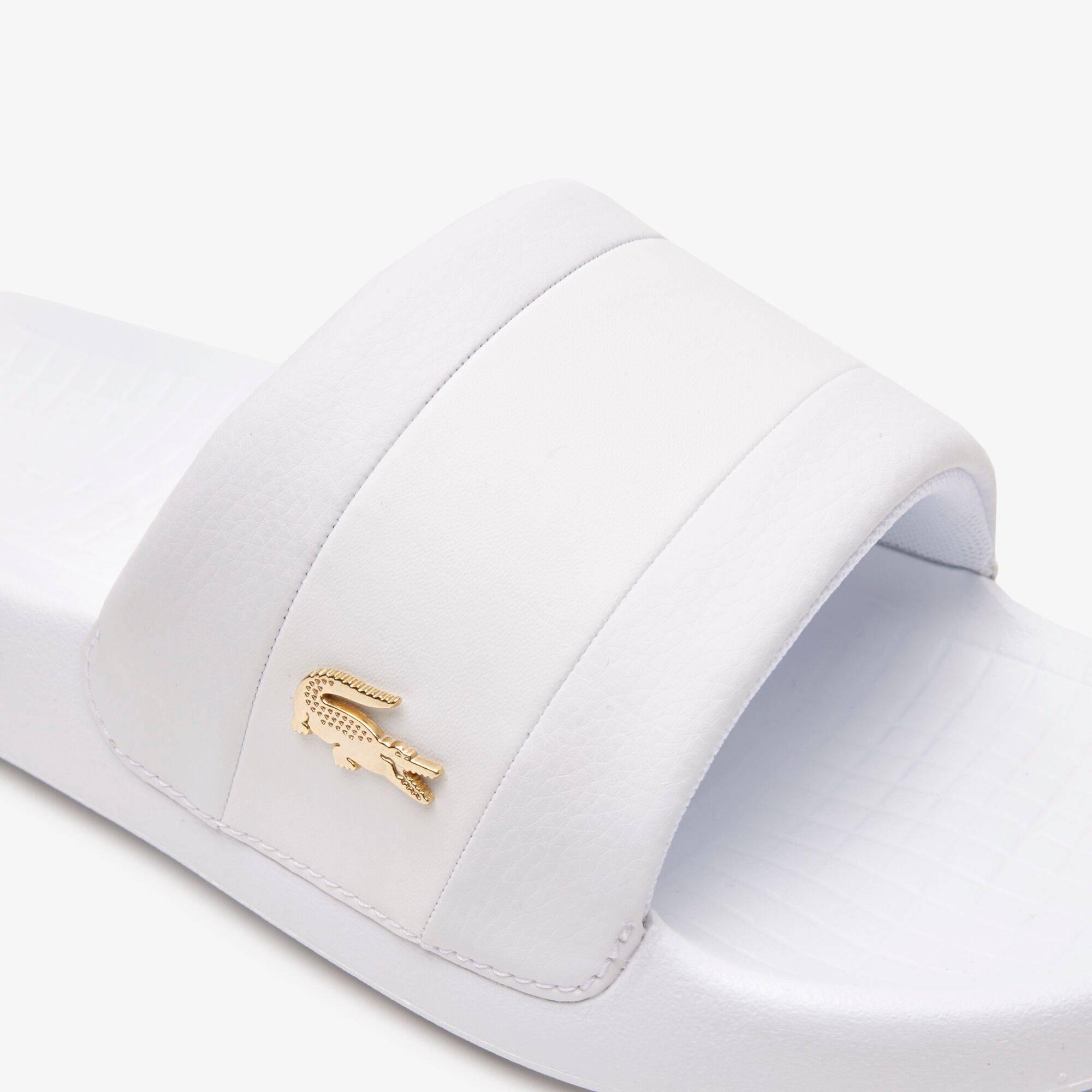 Wht/Wht 21G - Lacoste - Serve Metal Slides - 3