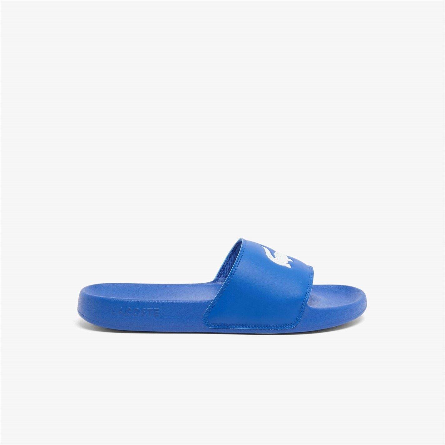 Lacoste Men's Serve Pool Slides - Blue 221 - 11 (45)