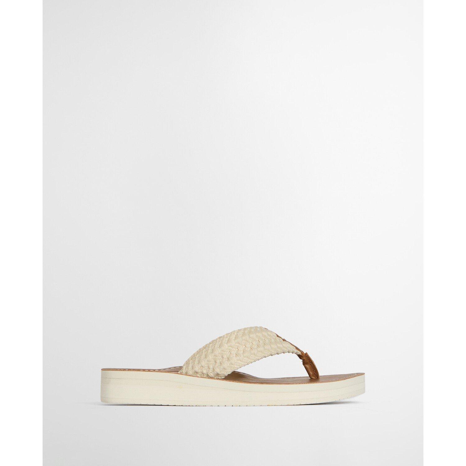 White - Barbour - Kelburn Sandals - 1
