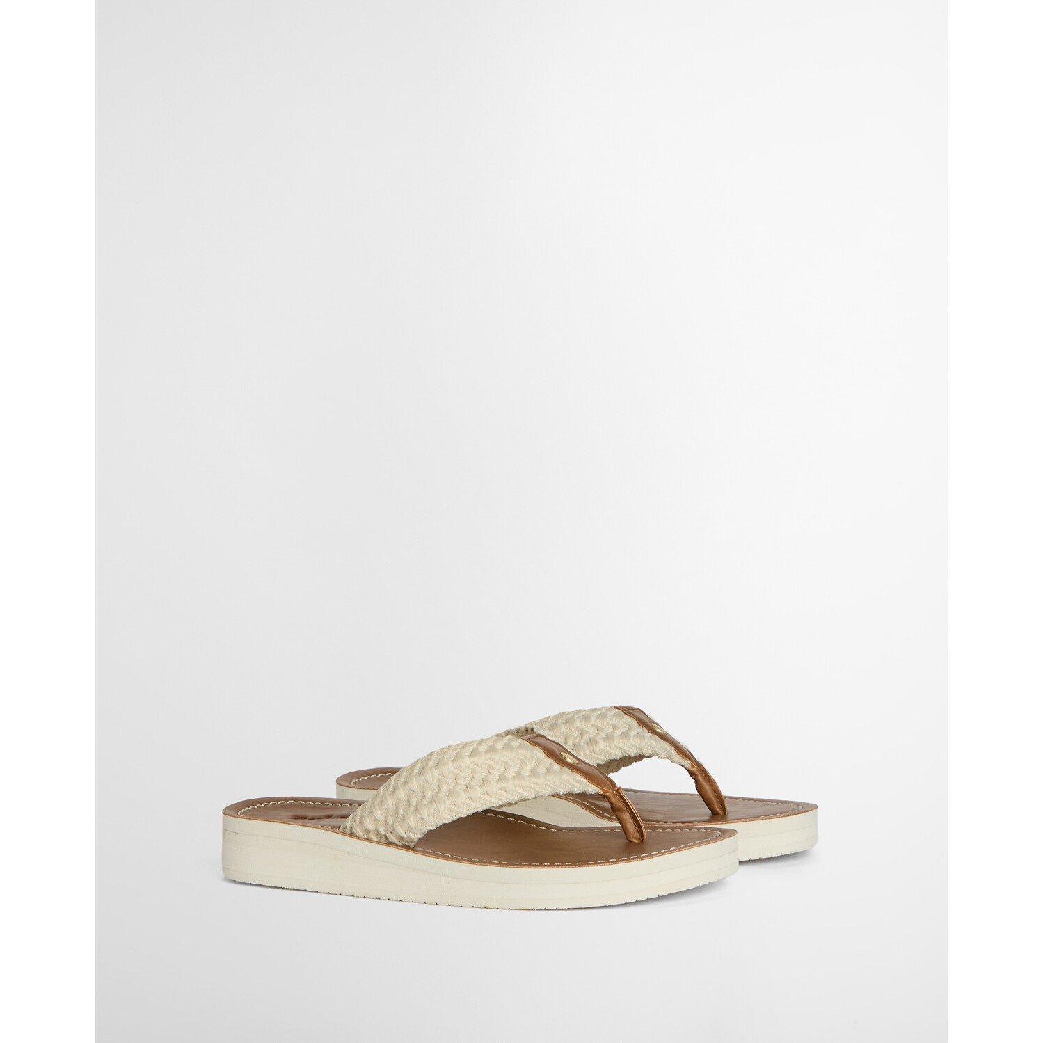 White - Barbour - Kelburn Sandals - 2