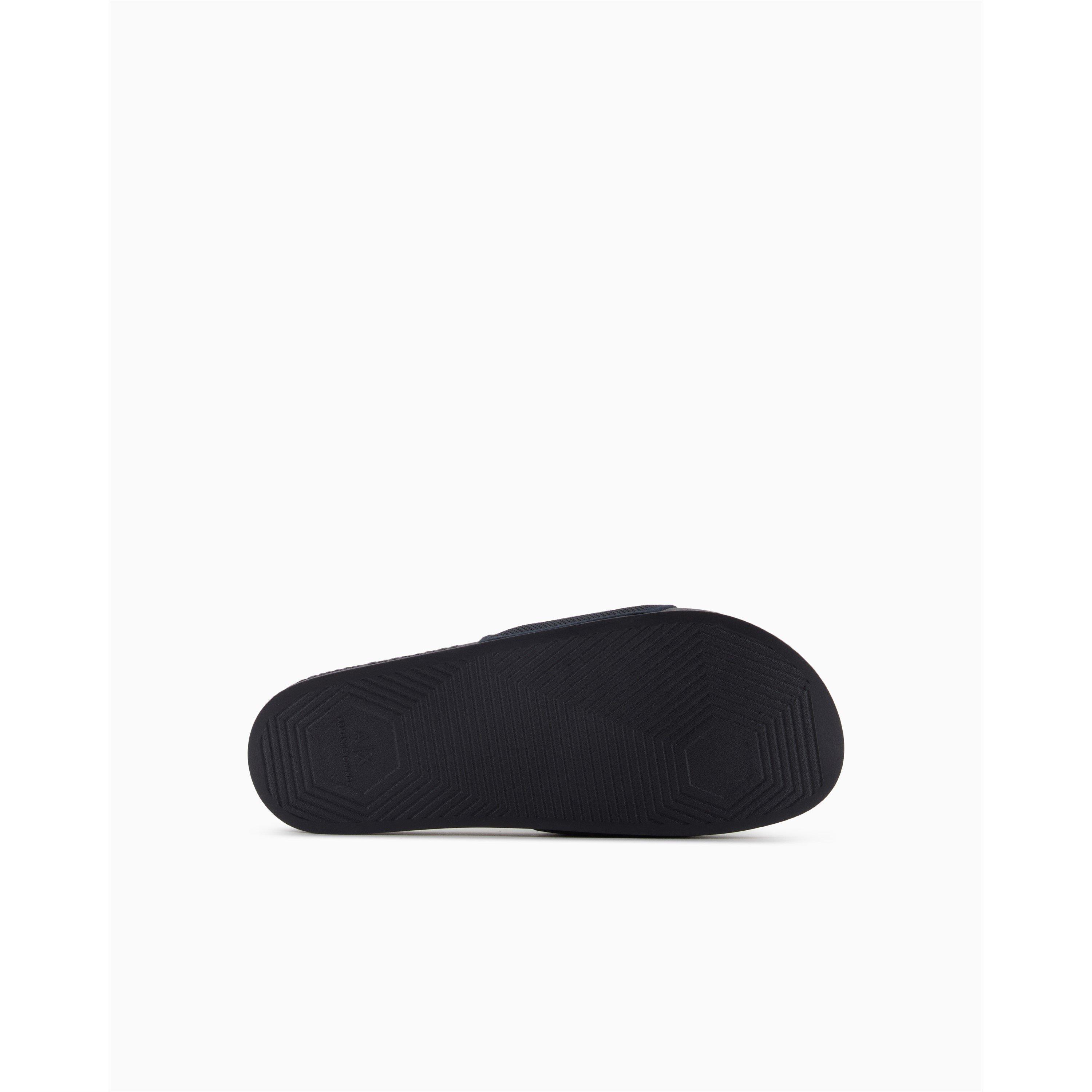 Navy U385 - Armani Exchange - Men's Pool Sliders - 3