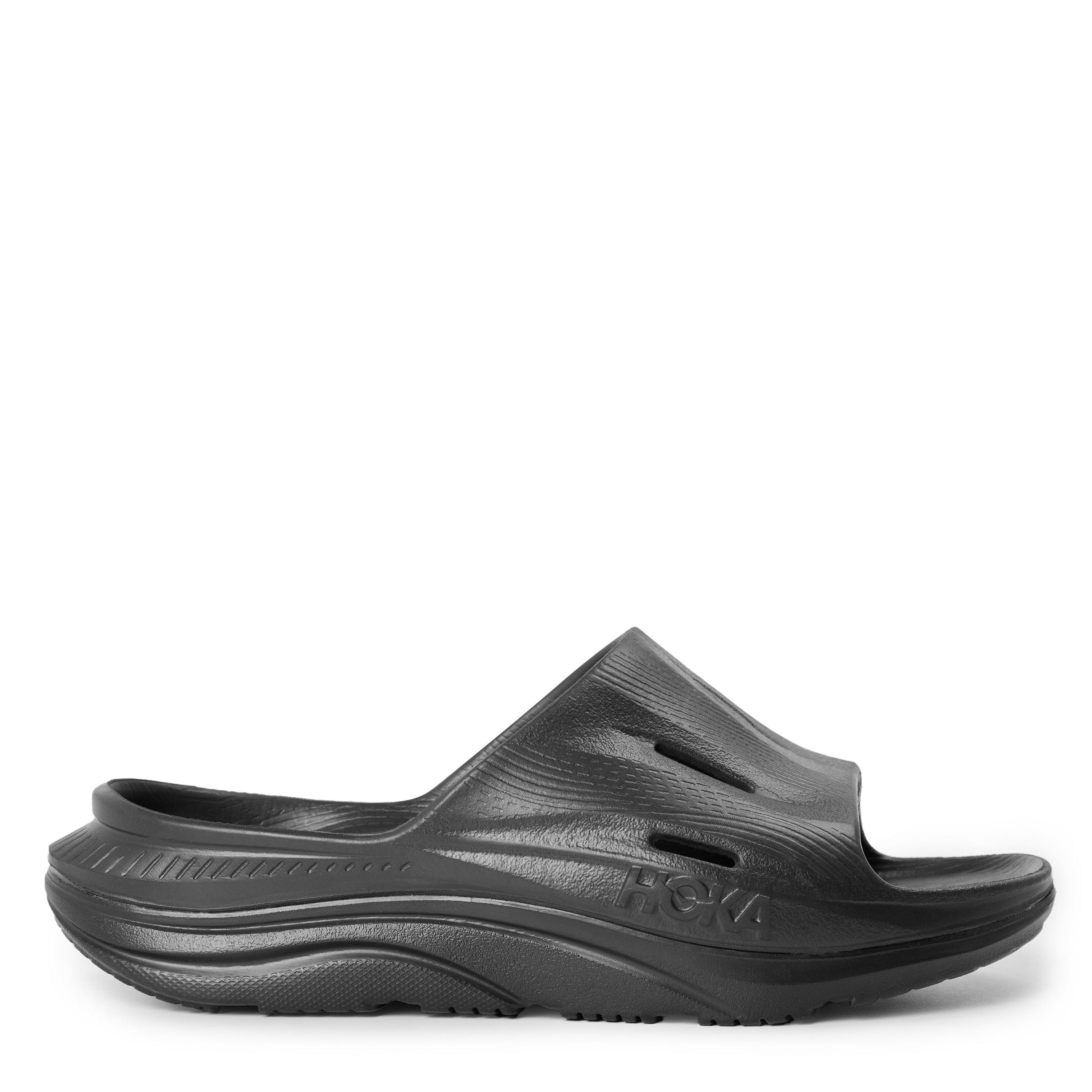 Black/Black - Hoka - Men's Ora Recovery Slide 3 Slider - 1