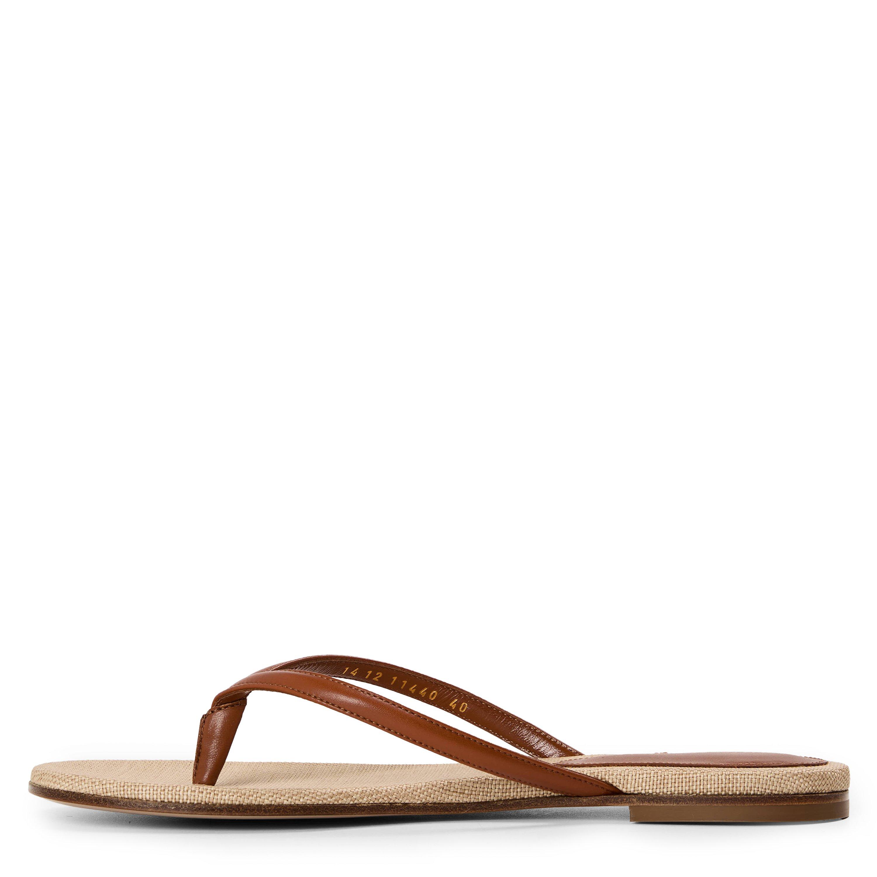 Sedona/Lino - Gianvito Rossi - Women's Calypso Flip Flops - 2