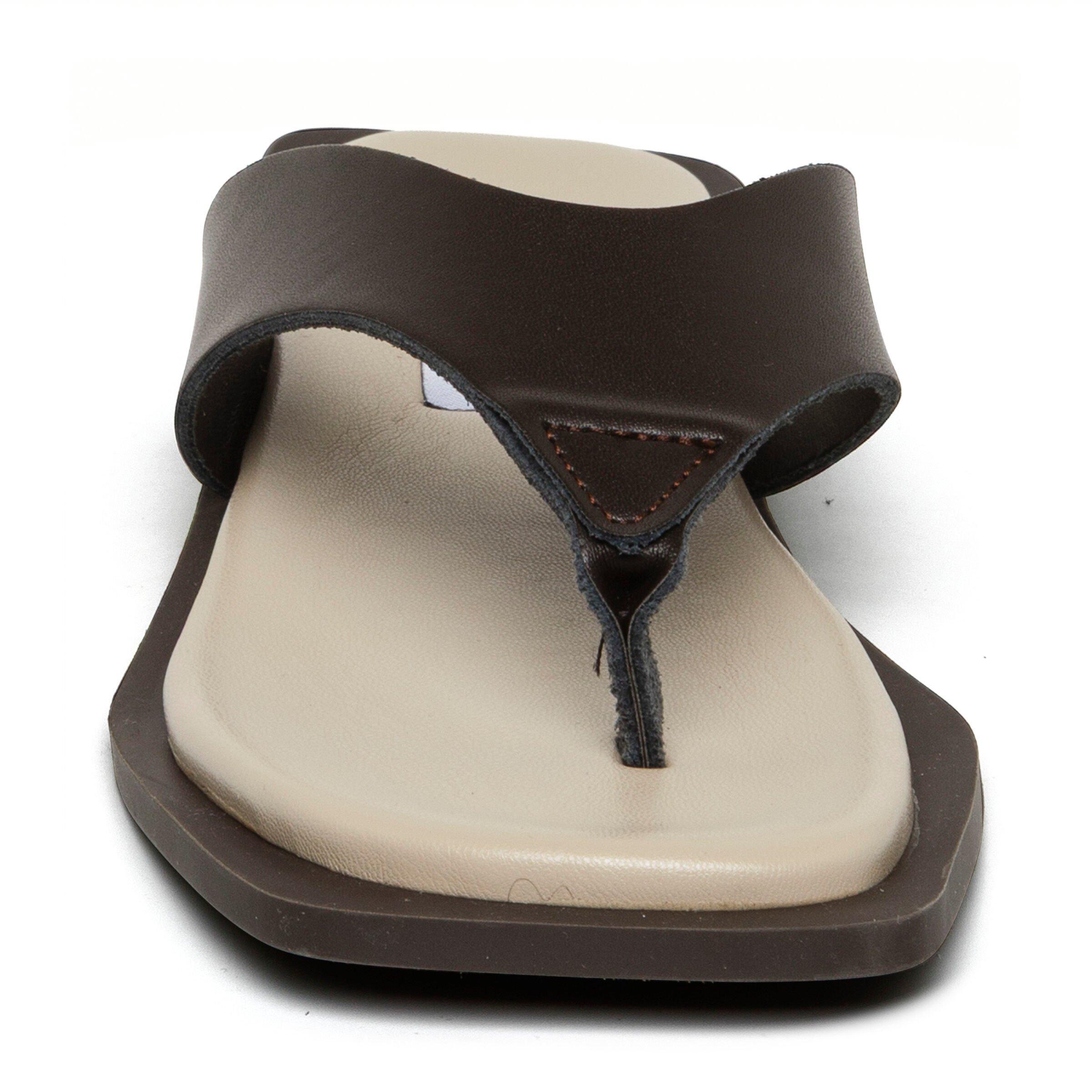 Dark Chocolate - Steve Madden - Women's Splash B Flip Flops - 3