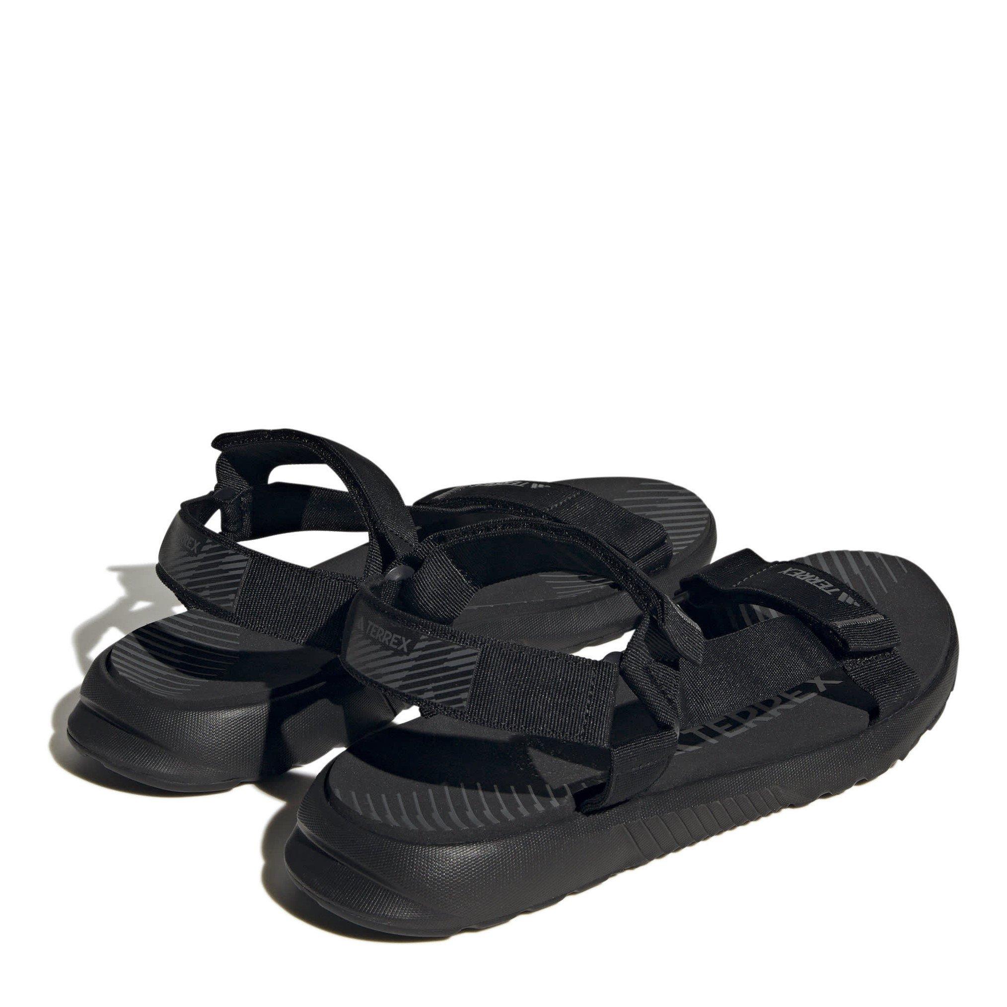 Crna/Crna/Siva - adidas - Terrex Hydroterra Light Walking Sandals Juniors - 4