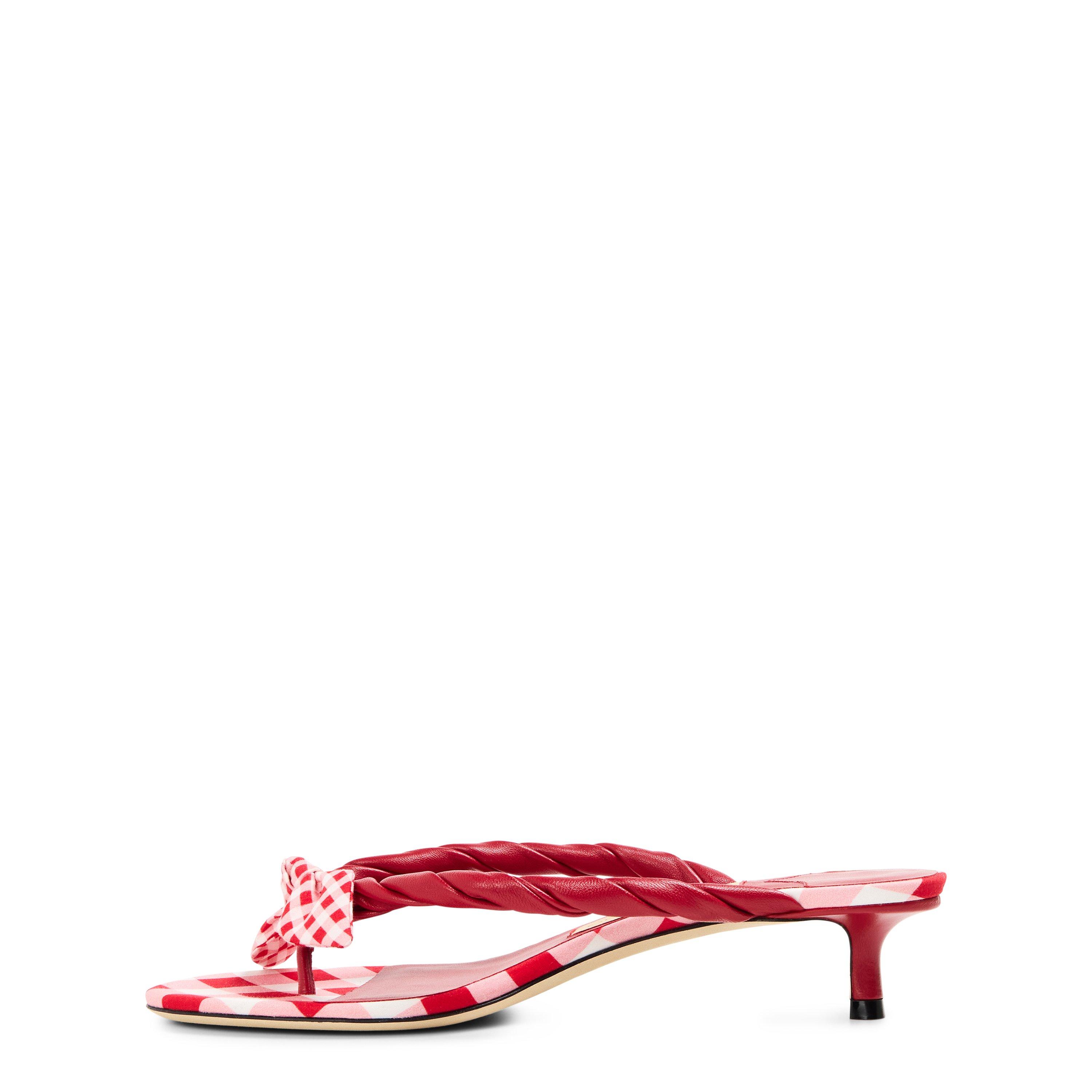 Ruby Red Mix - Jimmy Choo - Women's Flip Flops - 2