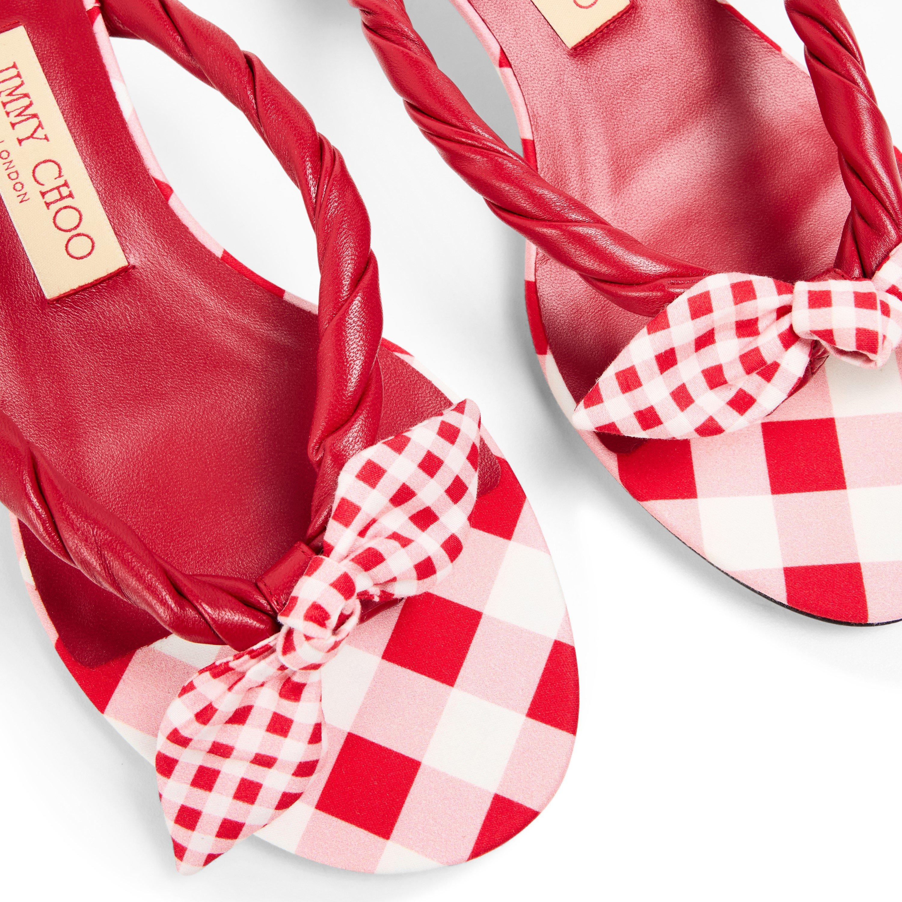 Ruby Red Mix - Jimmy Choo - Women's Flip Flops - 3