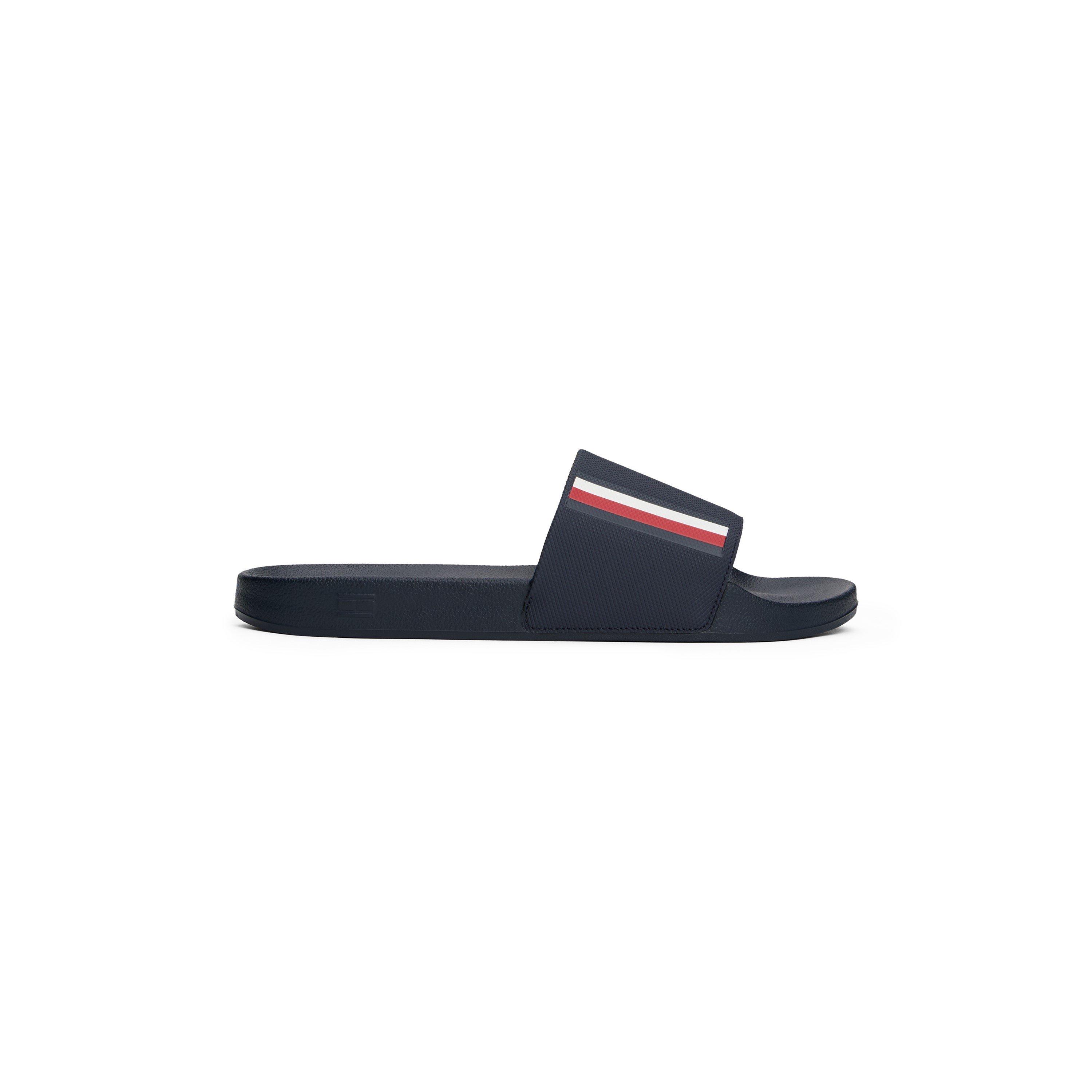 Tommy Hilfiger Men's Water Resistant Moulded Footbed Pool Sliders - Desert Sky - 7 (41)