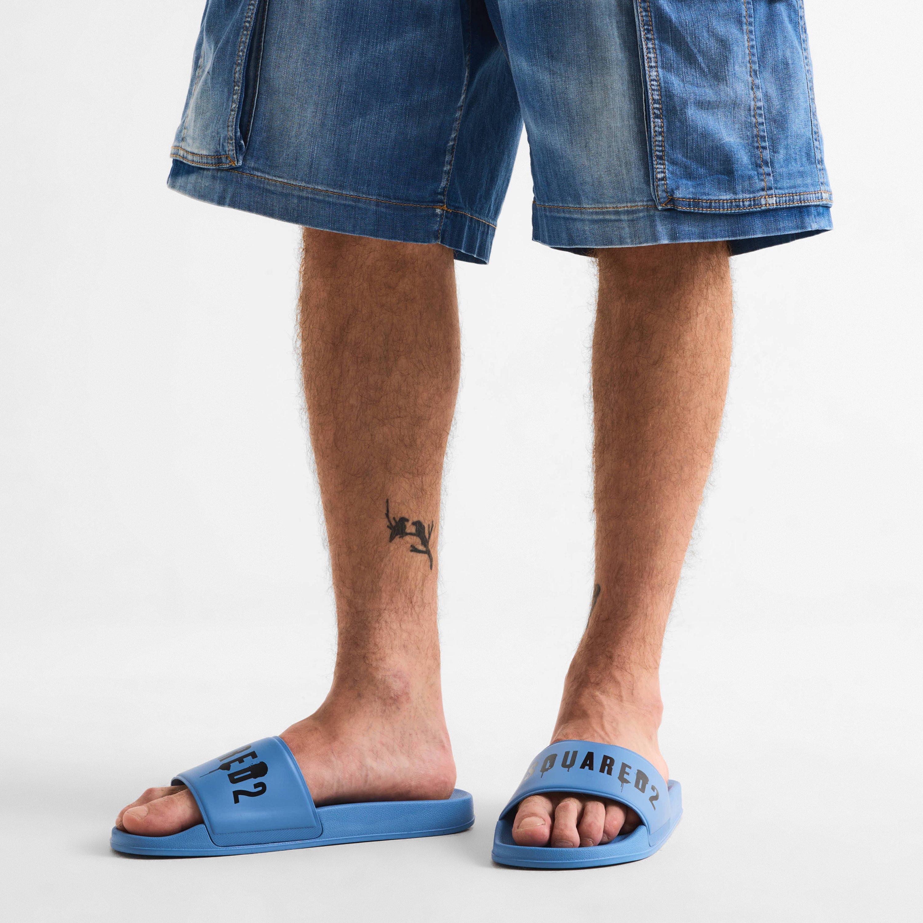 Light Blue - DSquared2 - Spray Sliders - 3