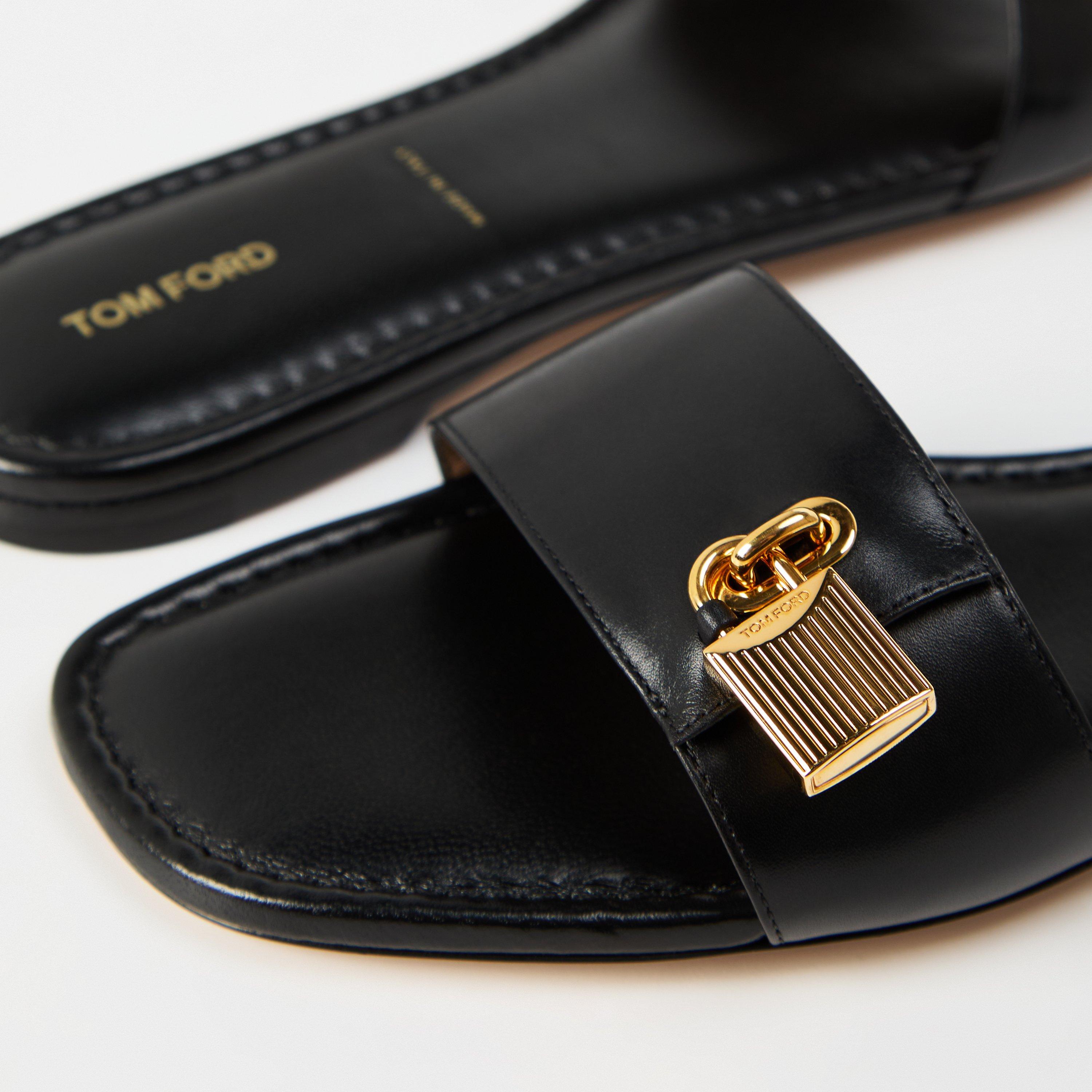 Black - Tom Ford - Women's Flat Sandals - 4