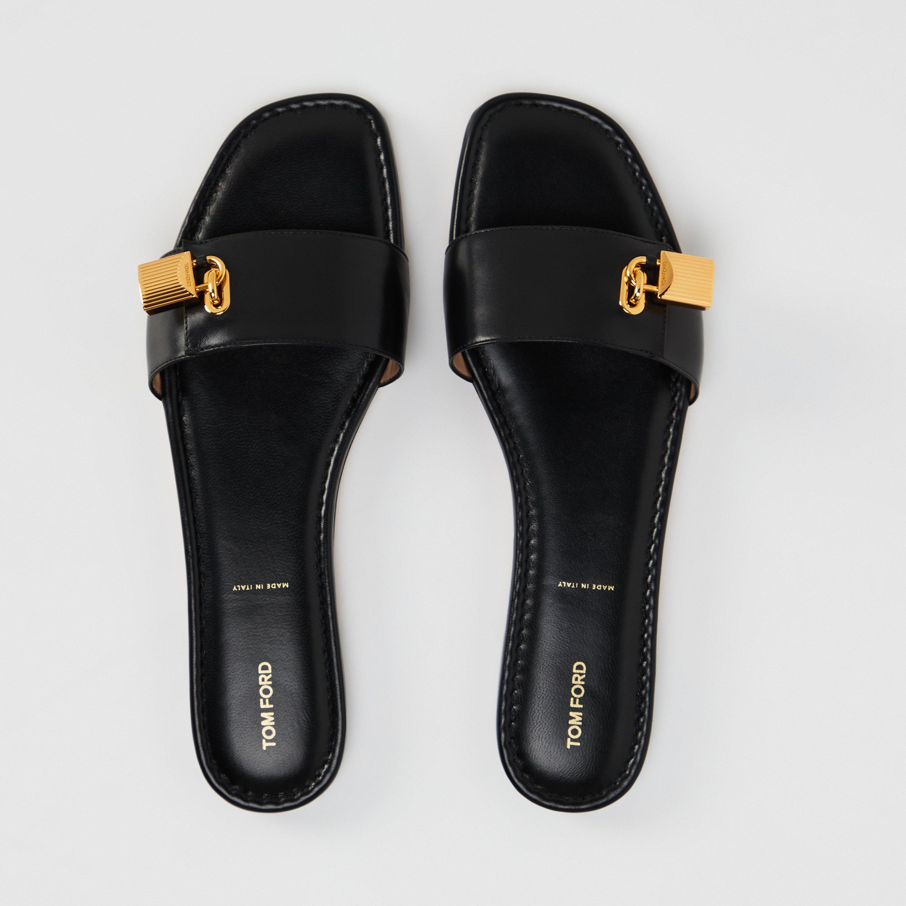Black - Tom Ford - Women's Flat Sandals - 5