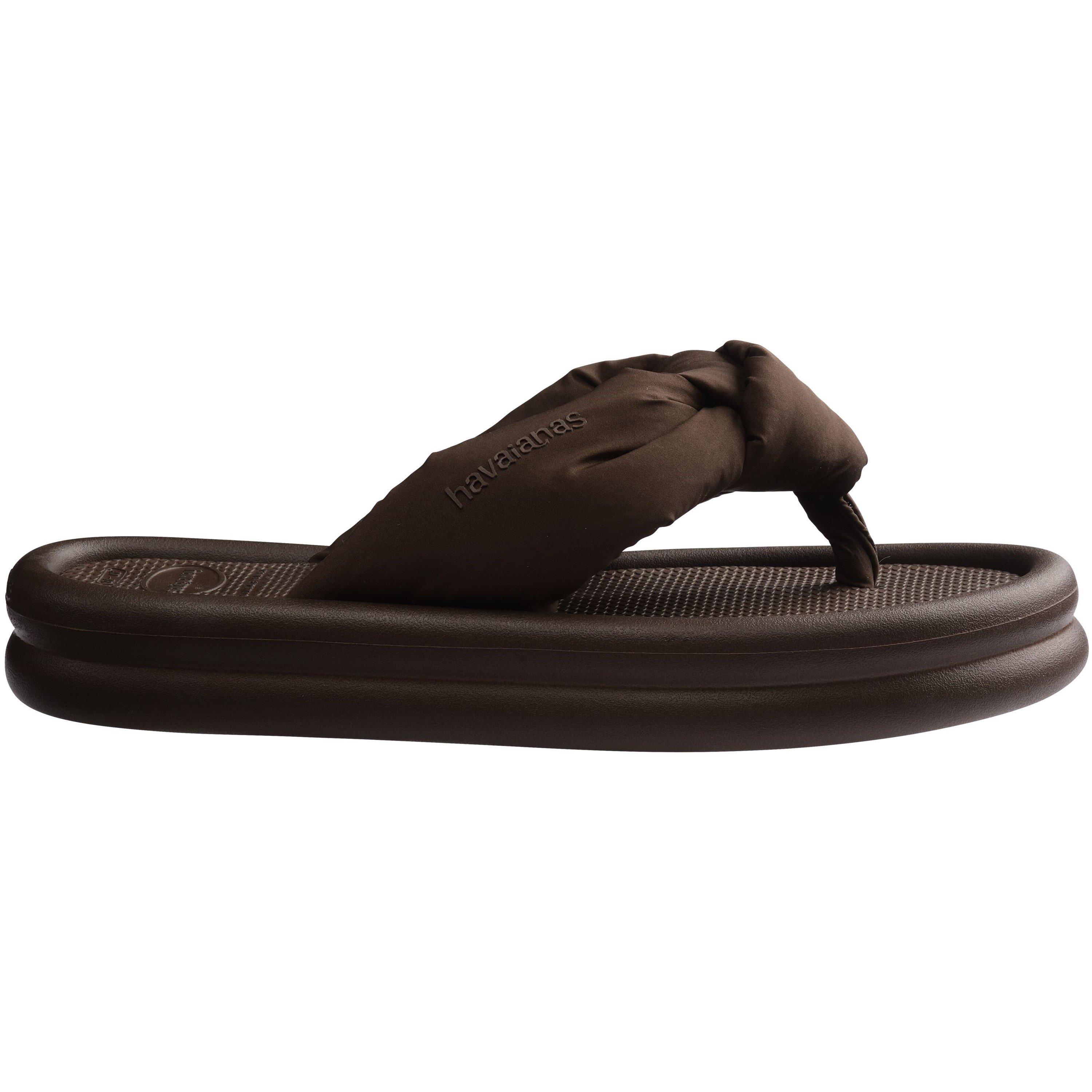 Dark Brown - Havaianas - Women's Over Puffed Up Flip Flops - 3