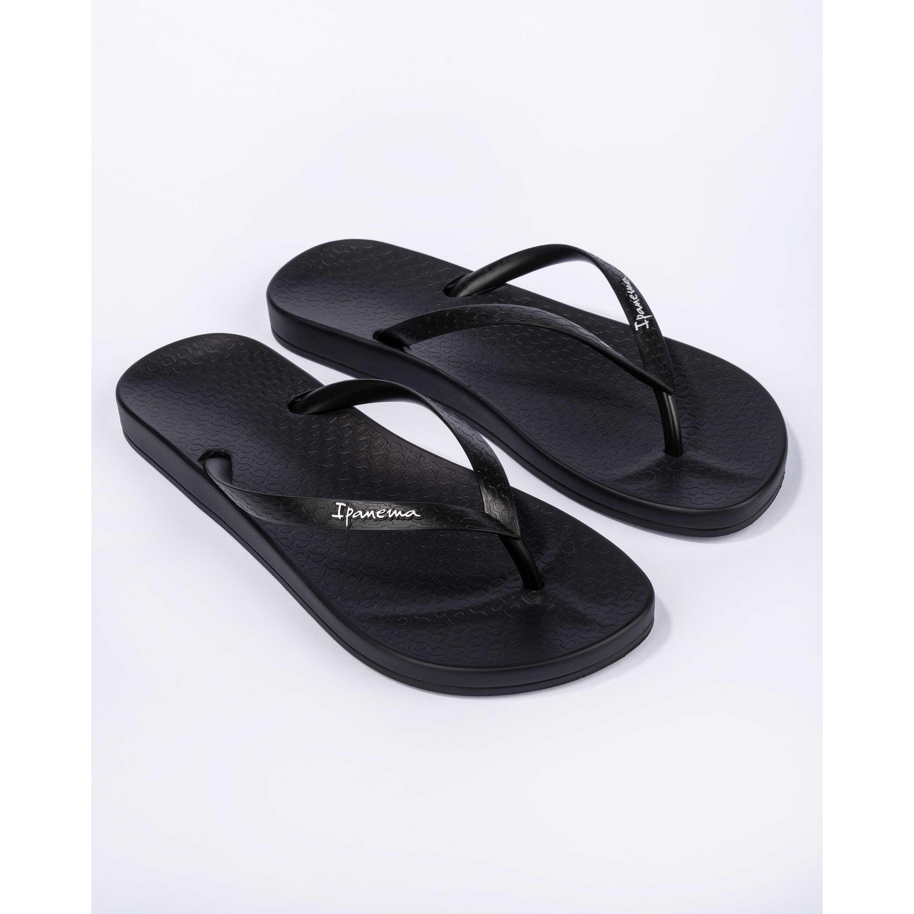 Black - Ipanema - Women's Anat Colours Flip Flops - 1