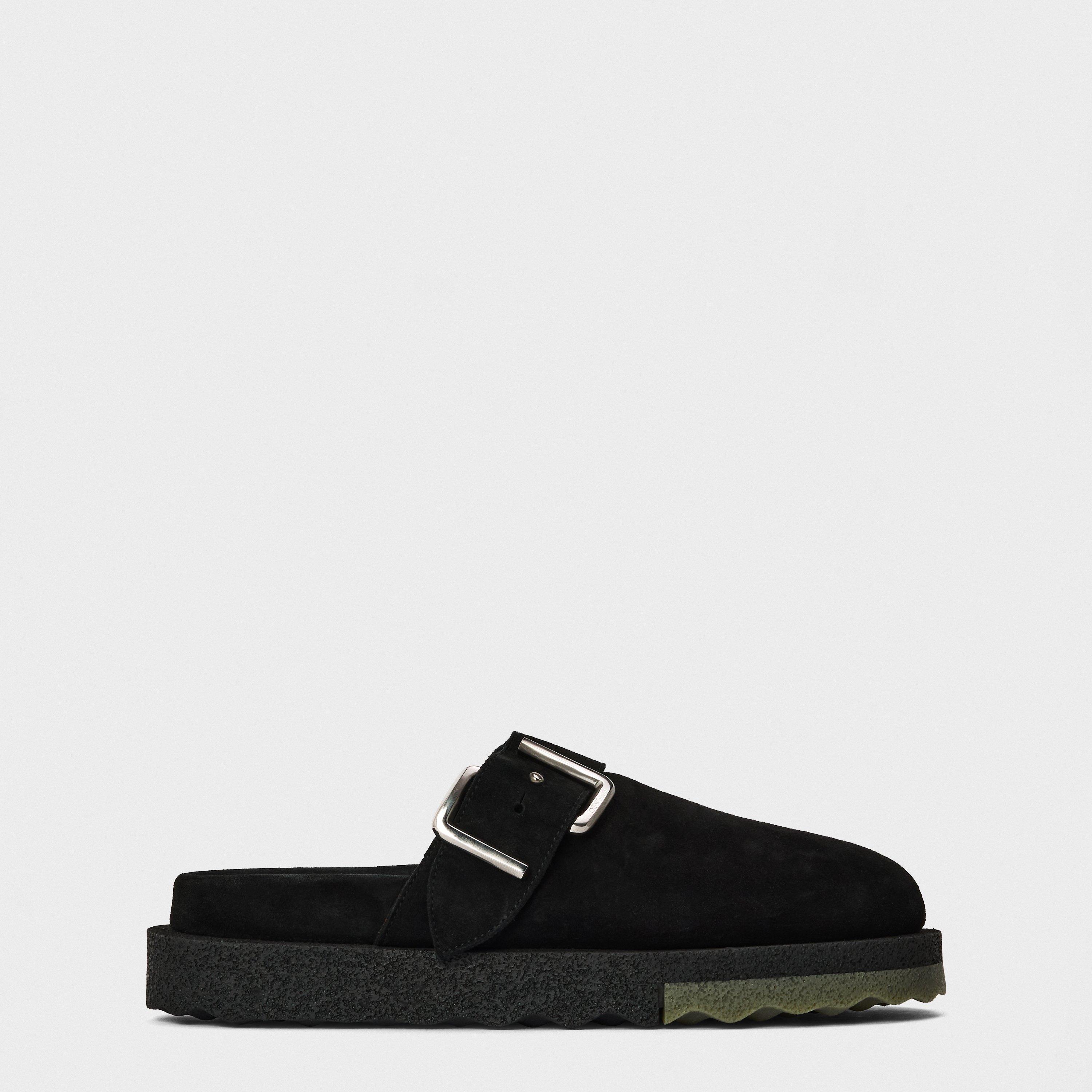 Black - Off White - Men's Clogs - 1