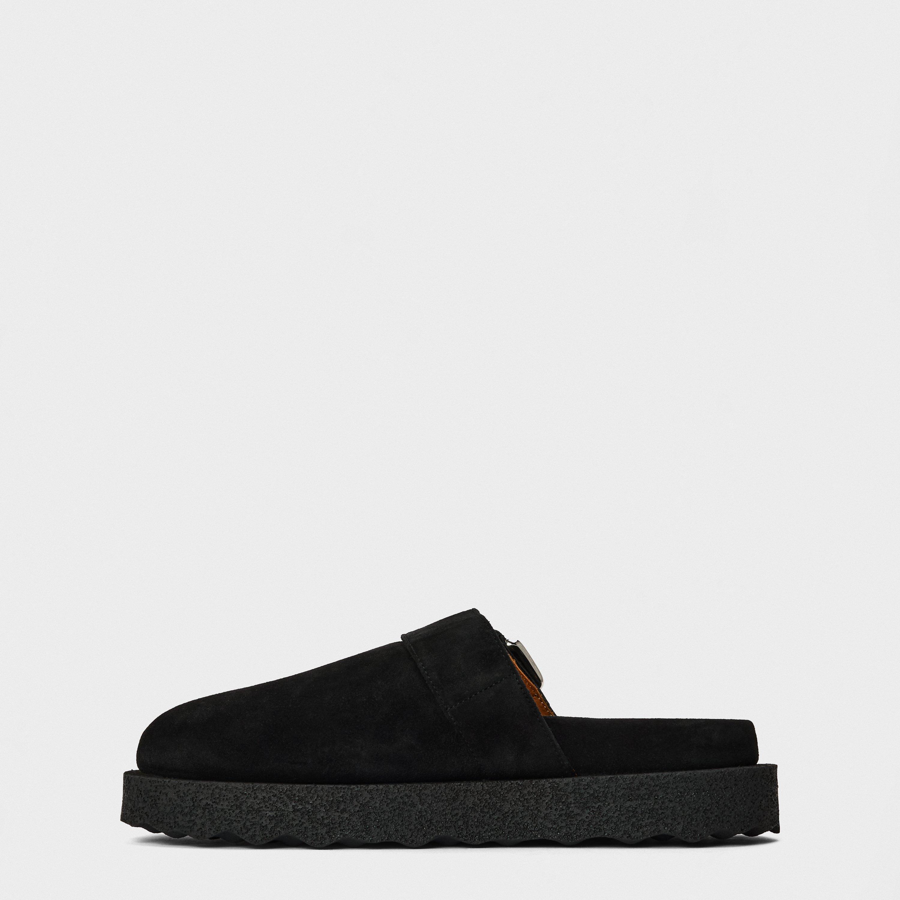 Black - Off White - Men's Clogs - 2