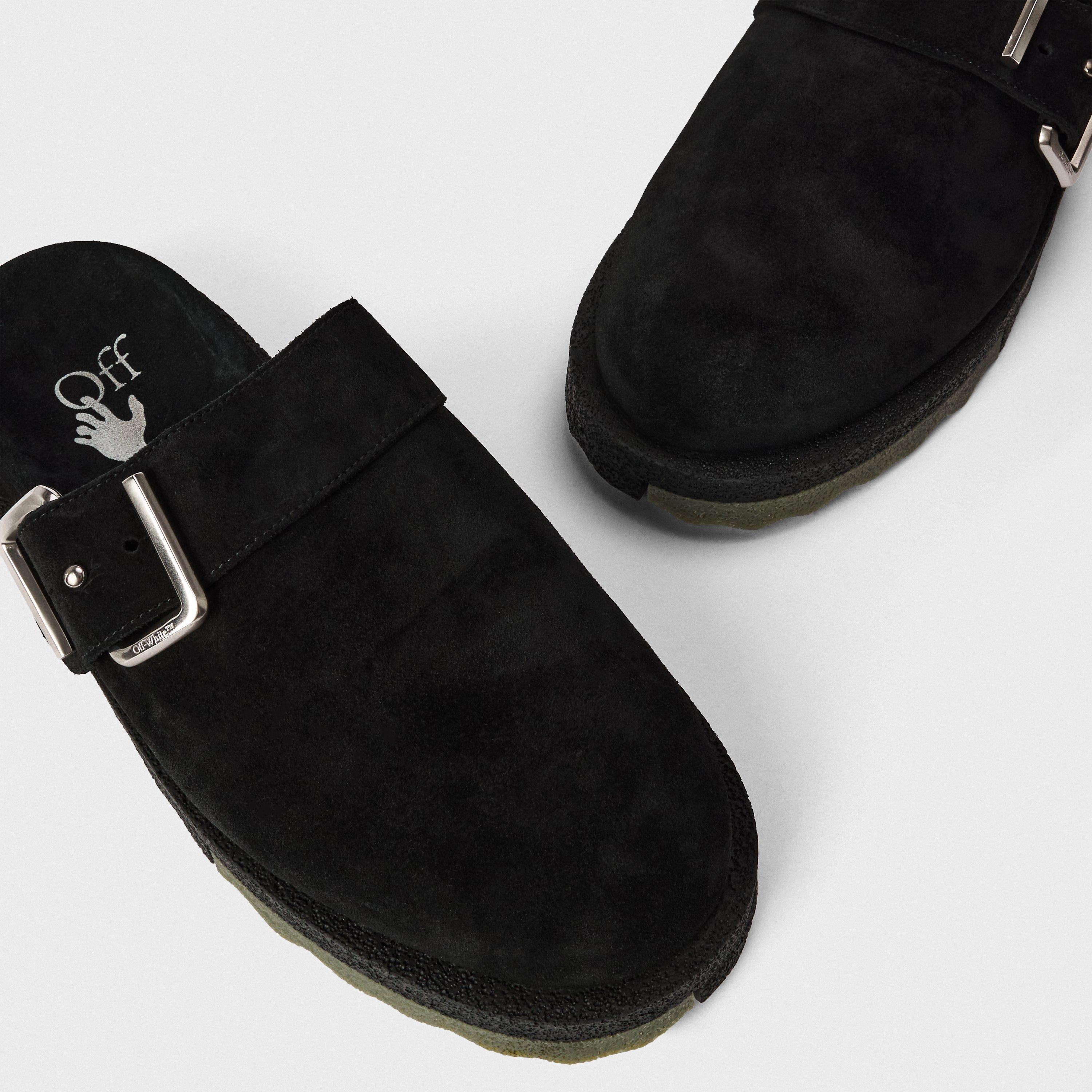 Black - Off White - Men's Clogs - 4