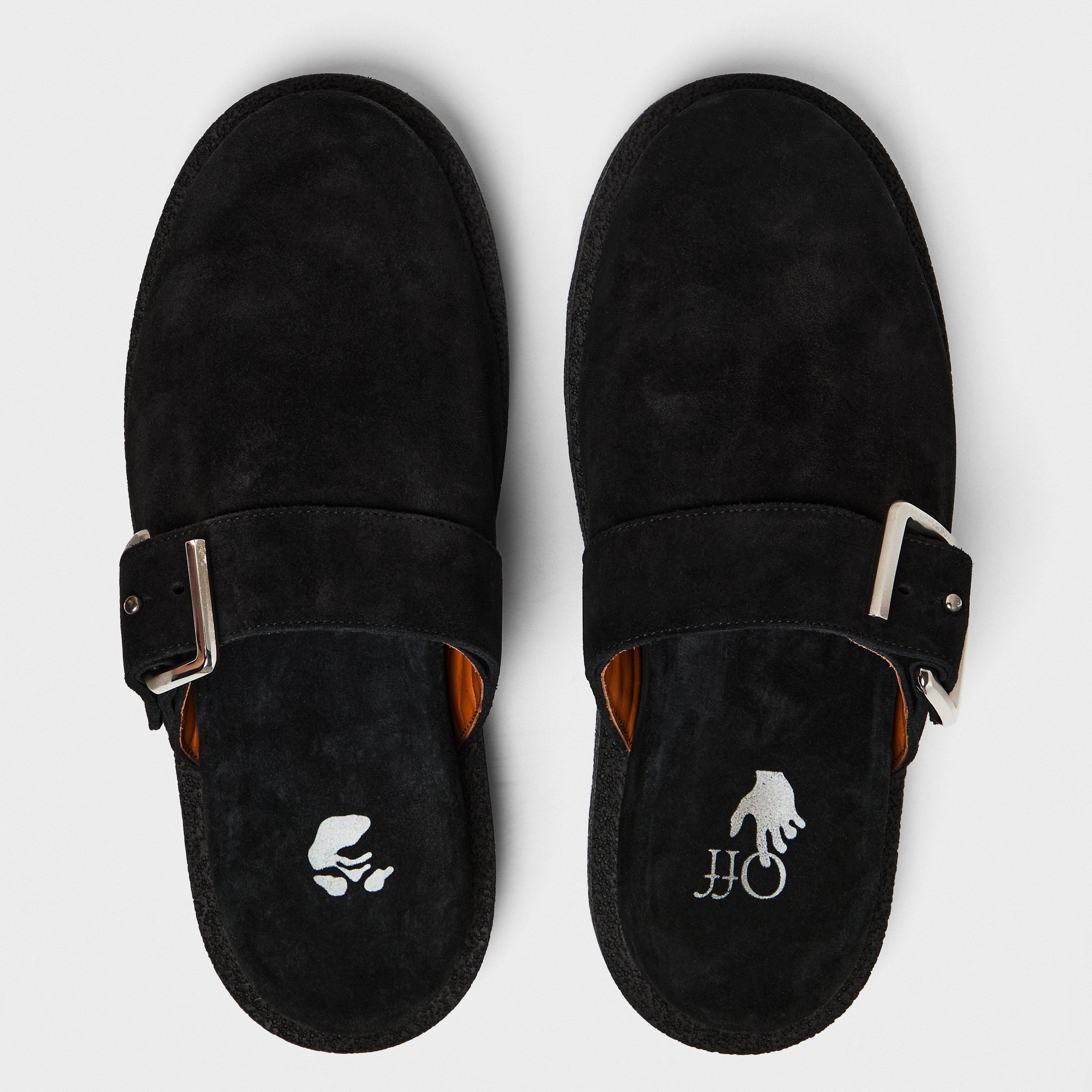 Black - Off White - Men's Clogs - 5