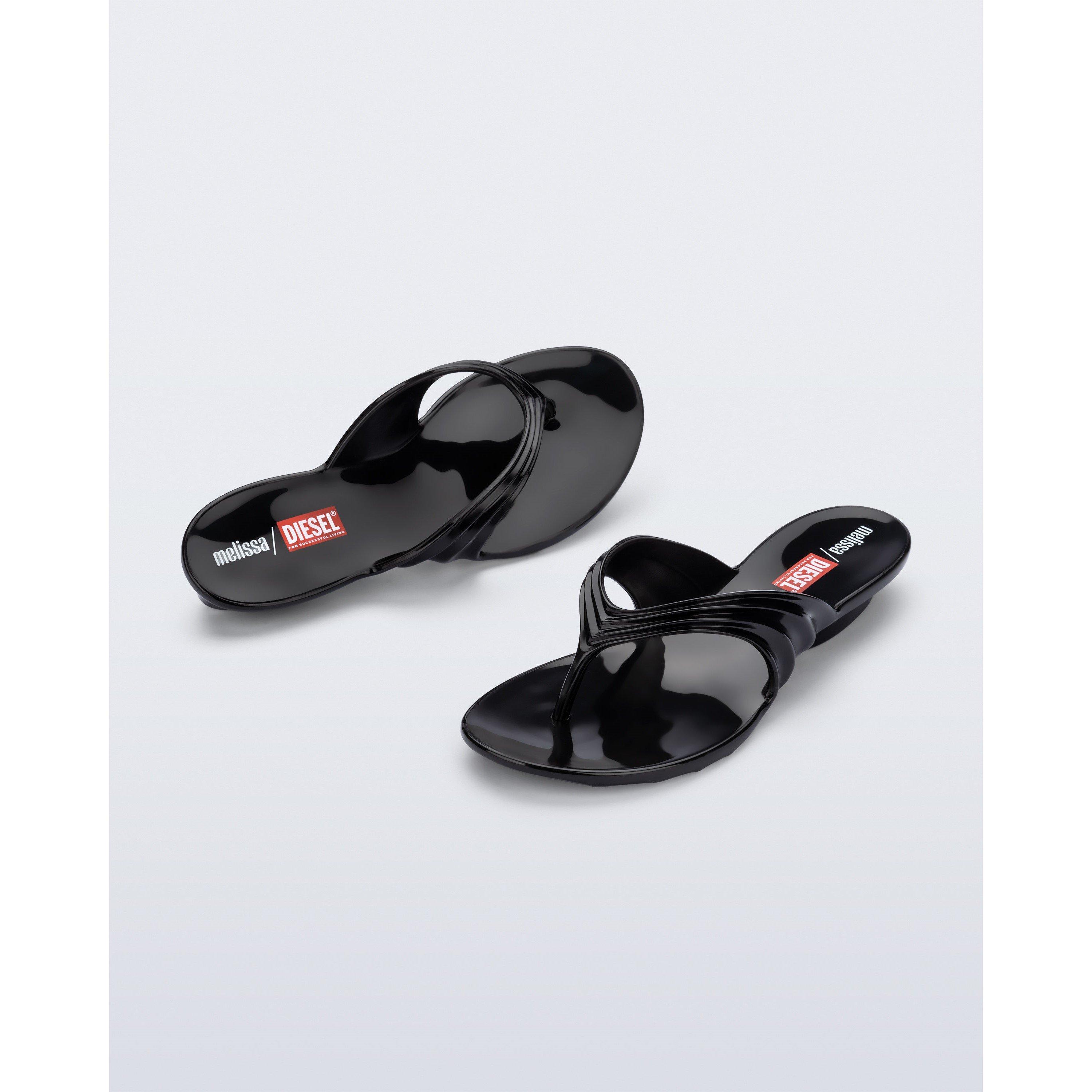 Black - Melissa - Women's Flip Flops - 2