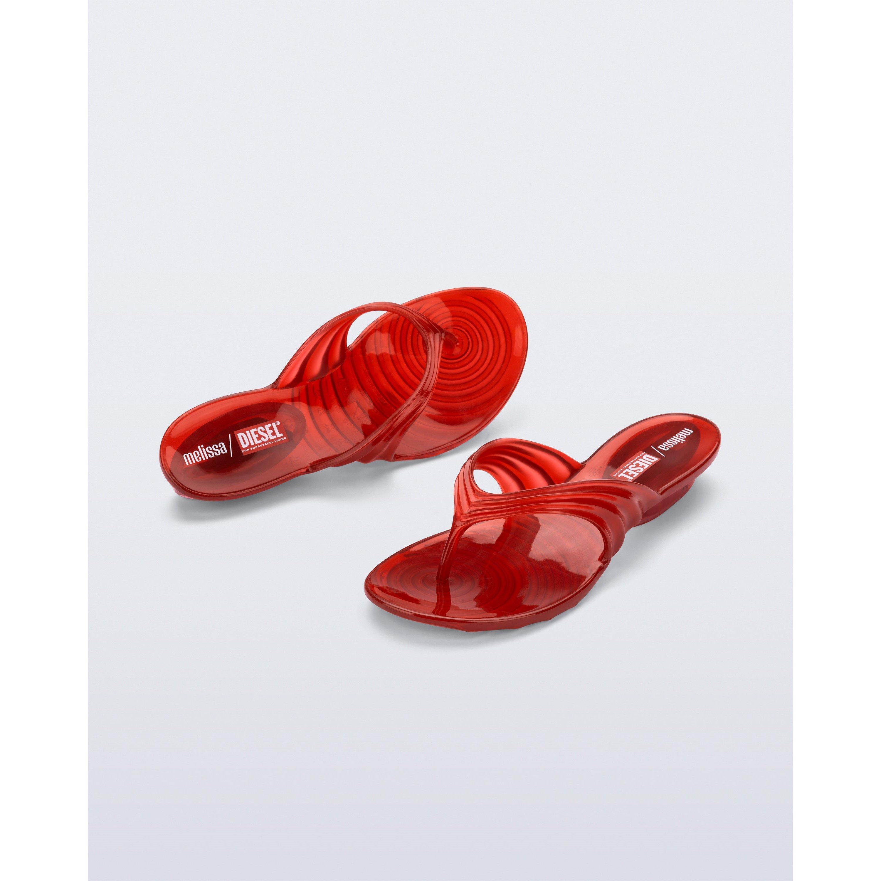 Red - Melissa - Women's Flexible Flip Flops - 2
