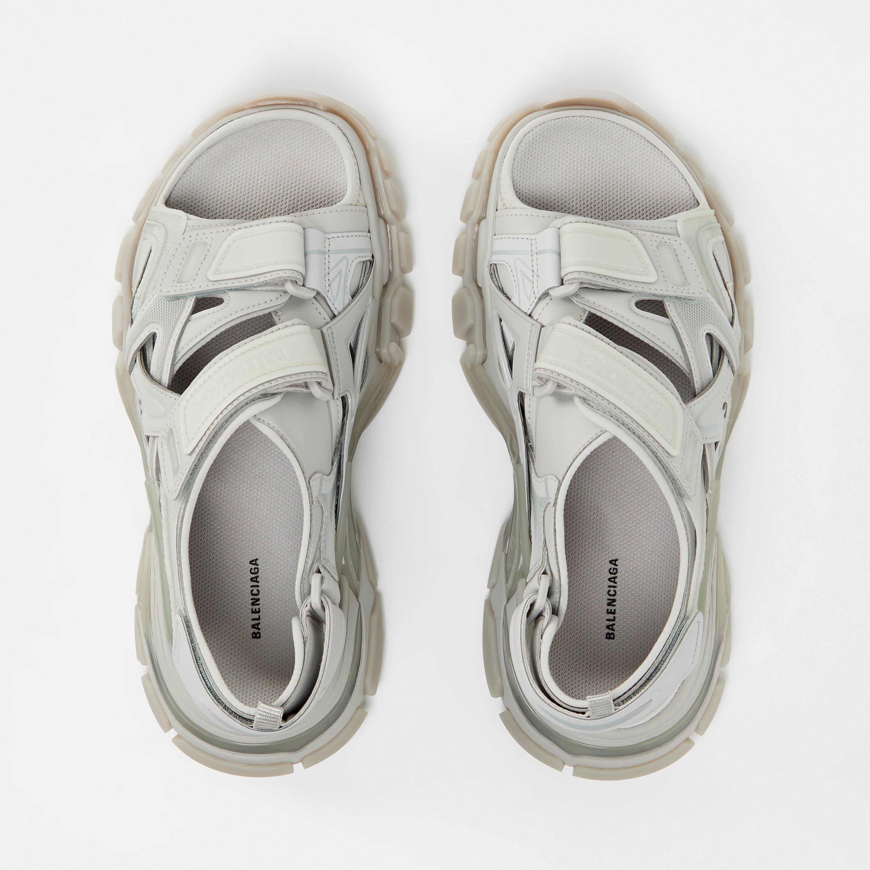 Grey - Balenciaga - Men's Sports Sandals - 4