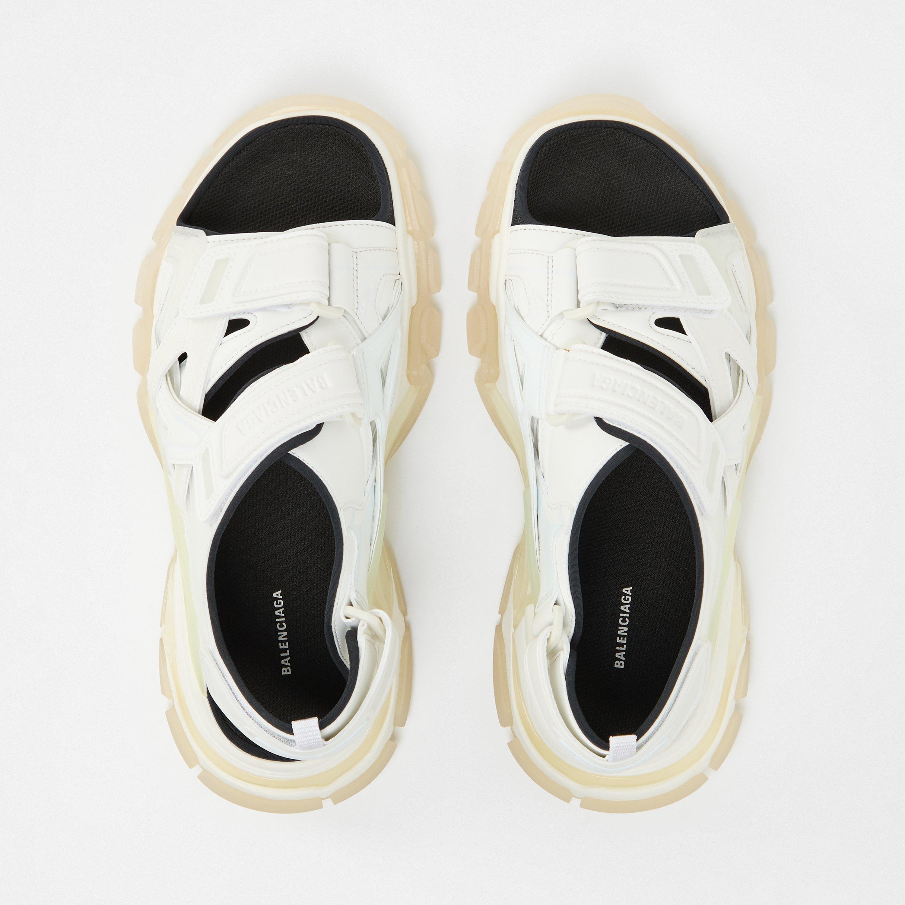 White/Black - Balenciaga - Track Sandals - 4