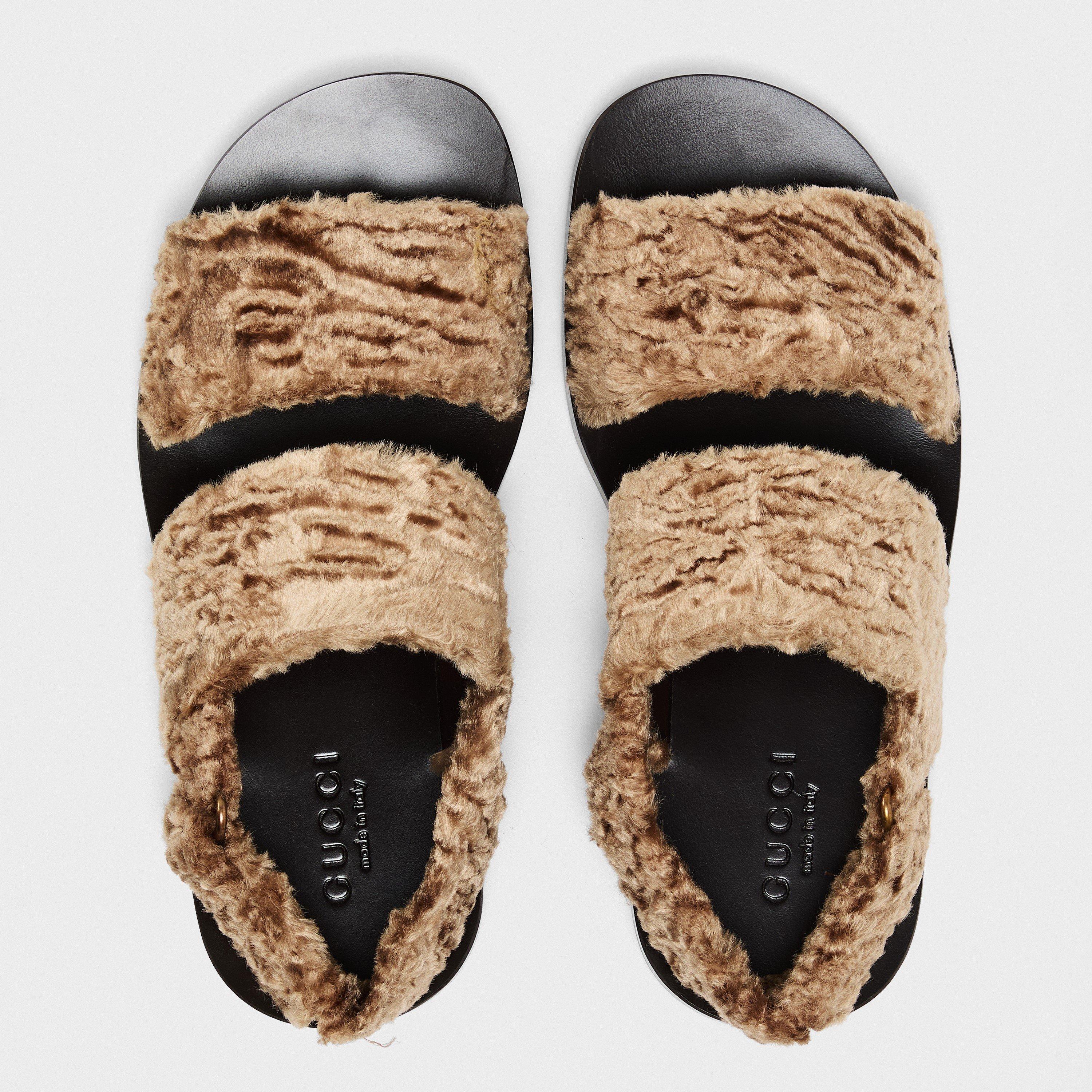 Off Khaki - Gucci - Kids Flat Sandals - 4