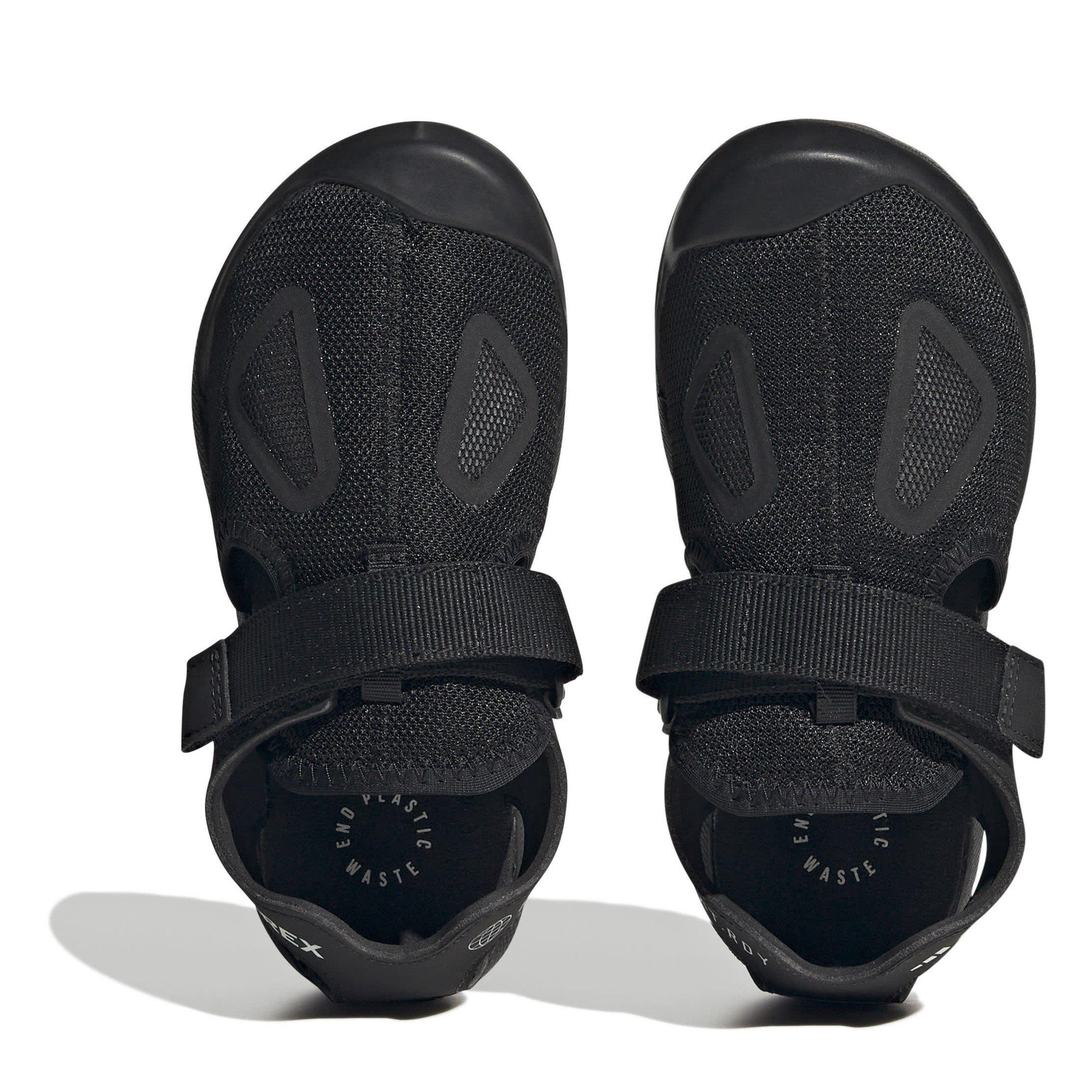 Core Black - adidas - Terrex Captain Toey 2.0 K Walking Sandals Boys - 5