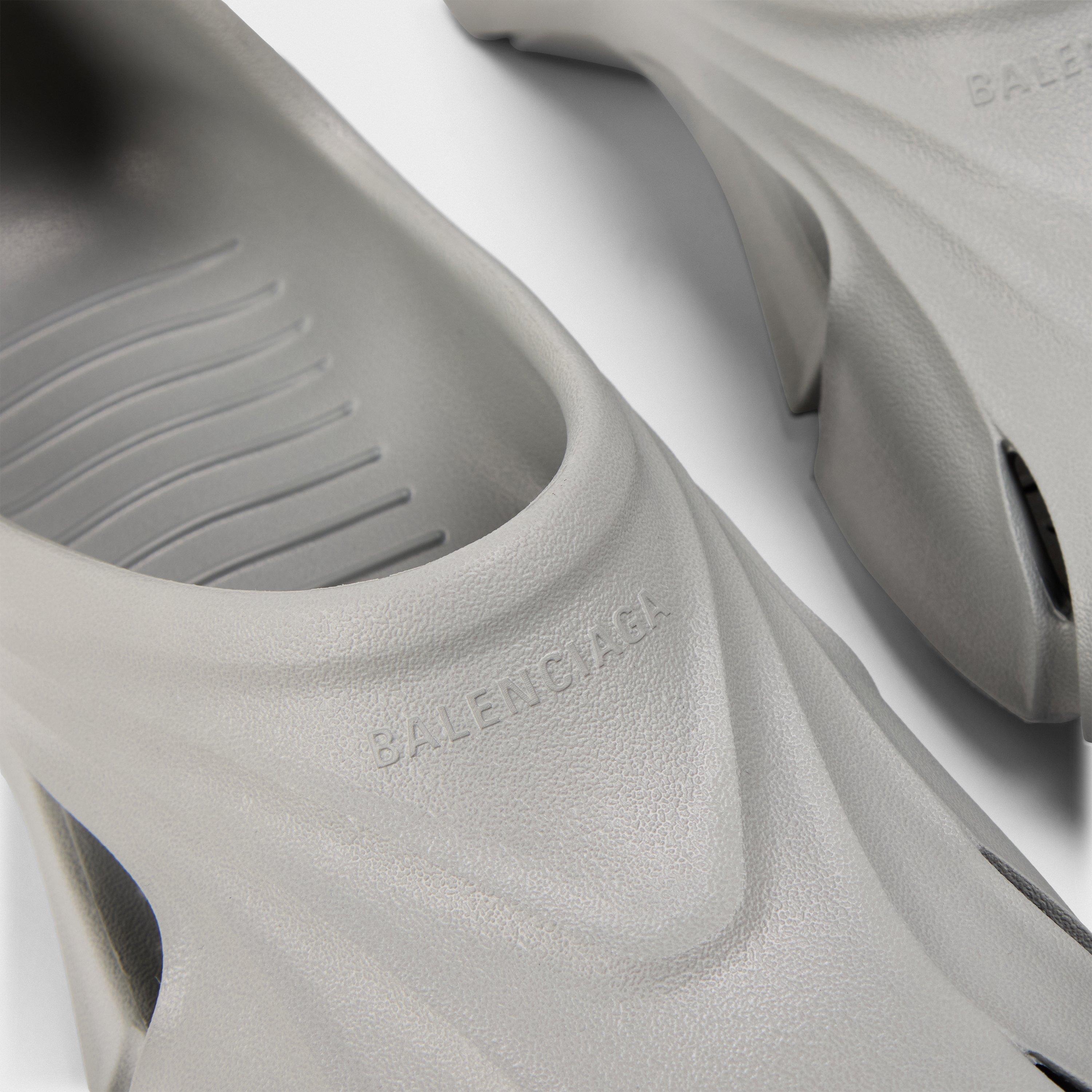 Balenciaga Grey - Balenciaga - Mold Closed Sandals - 3