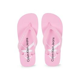 Calvin Klein Jeans Monogram Beach Sandals