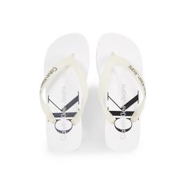 Calvin Klein Jeans Monogram Beach Sandals