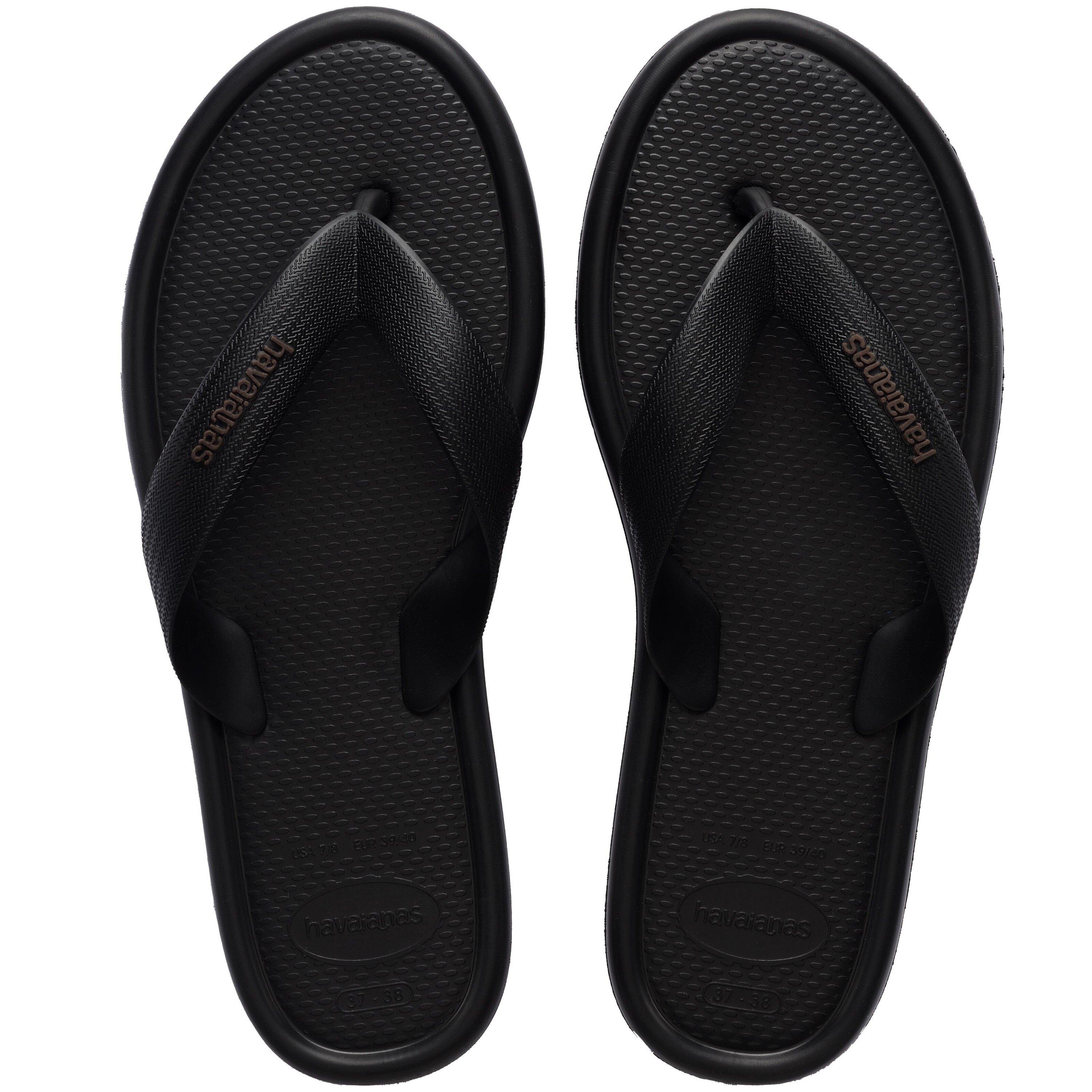 Black - Havaianas - Women's Puffed Up Flip Flops - 1