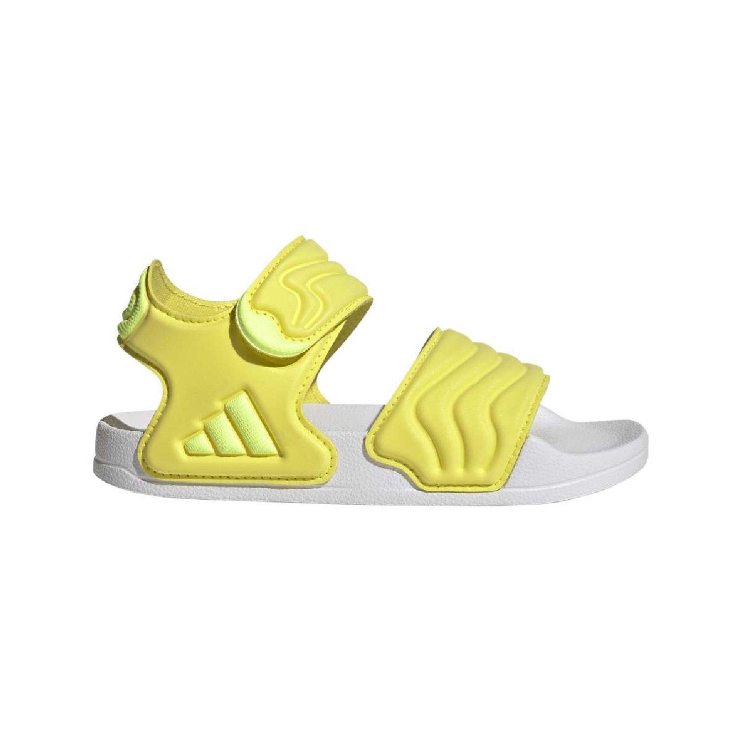 amarelo choque - adidas - adidas Adilette Sandal 3 Kids Sandal - 1