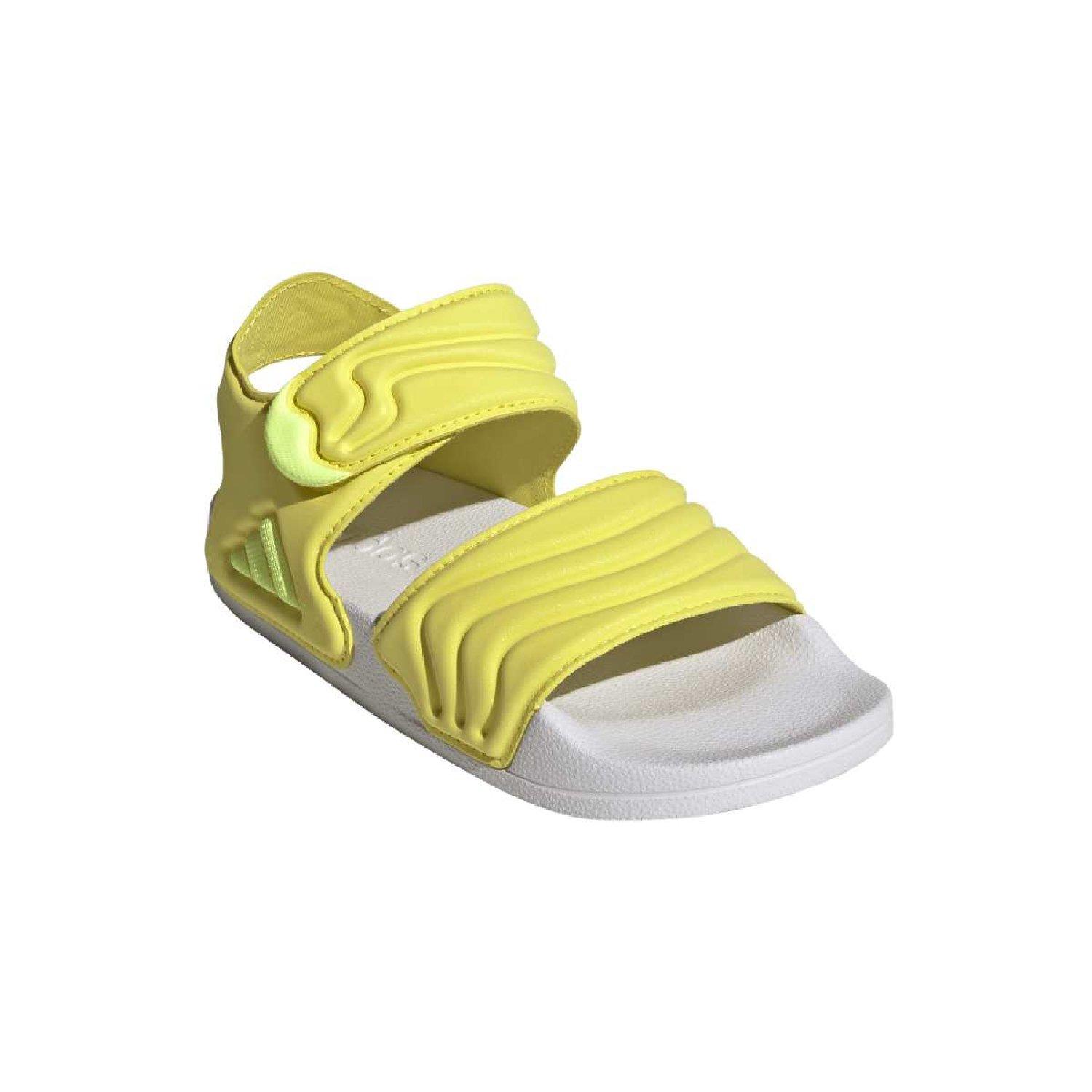 amarelo choque - adidas - adidas Adilette Sandal 3 Kids Sandal - 6