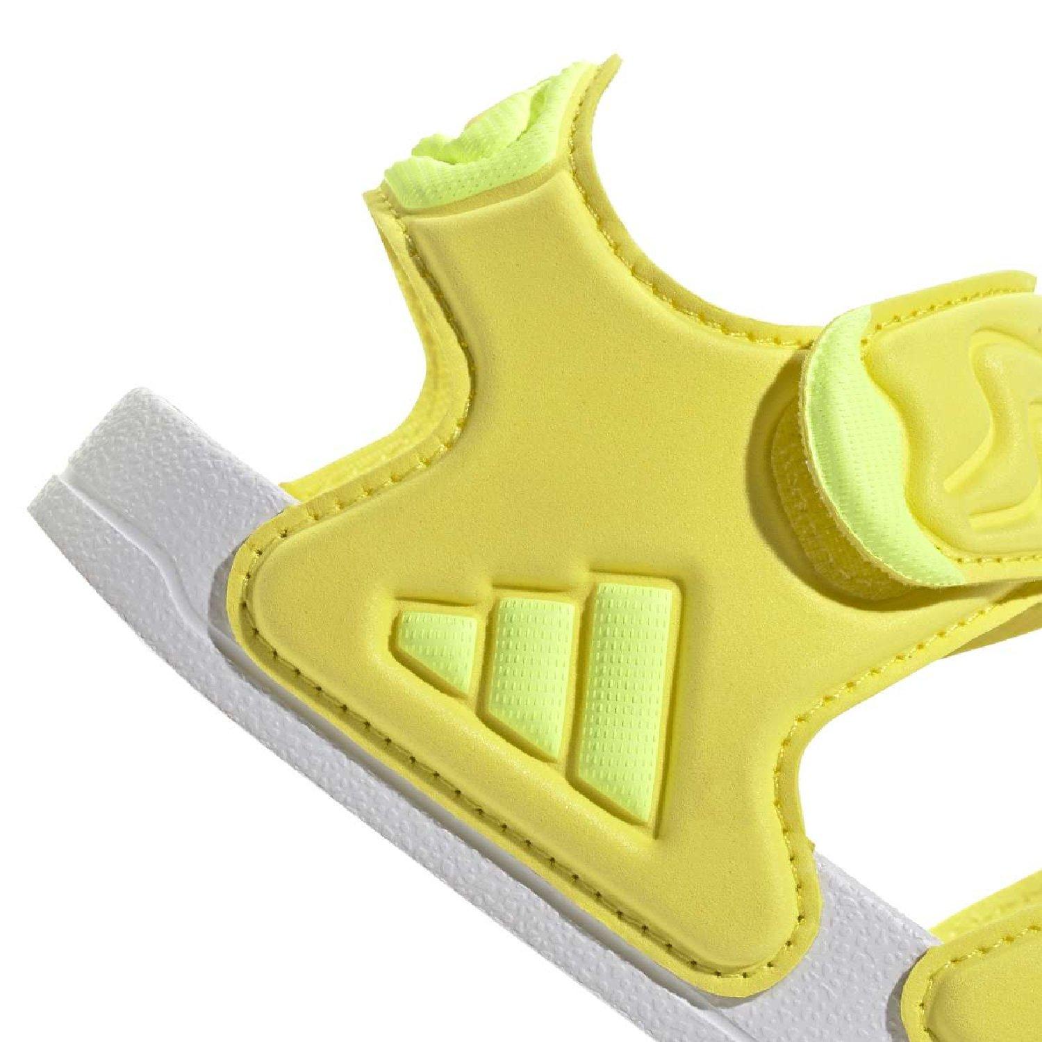 amarelo choque - adidas - adidas Adilette Sandal 3 Kids Sandal - 9